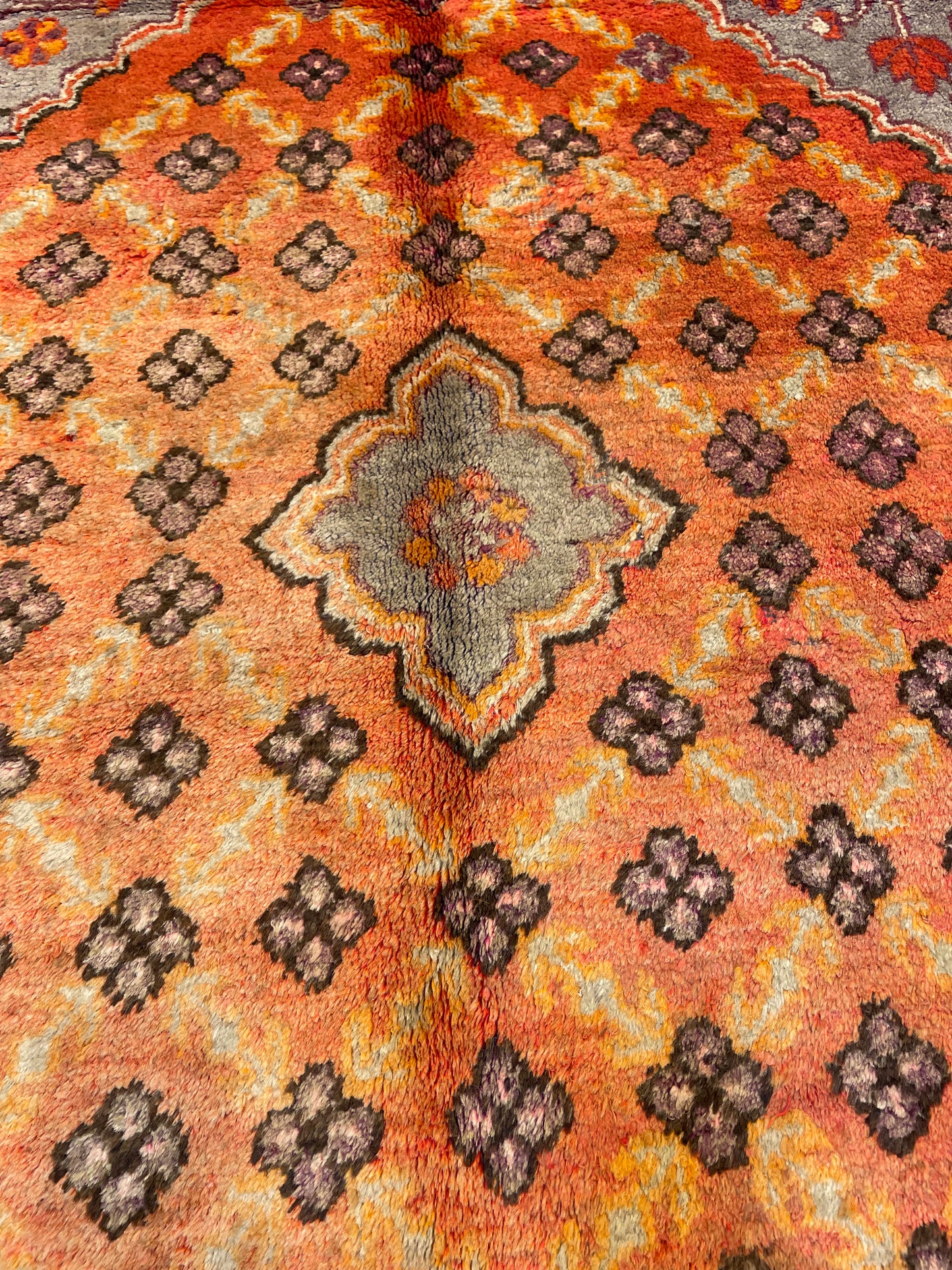 Hand-Knotted Wool Gallery Size Khotan 4'7" x 8'6"