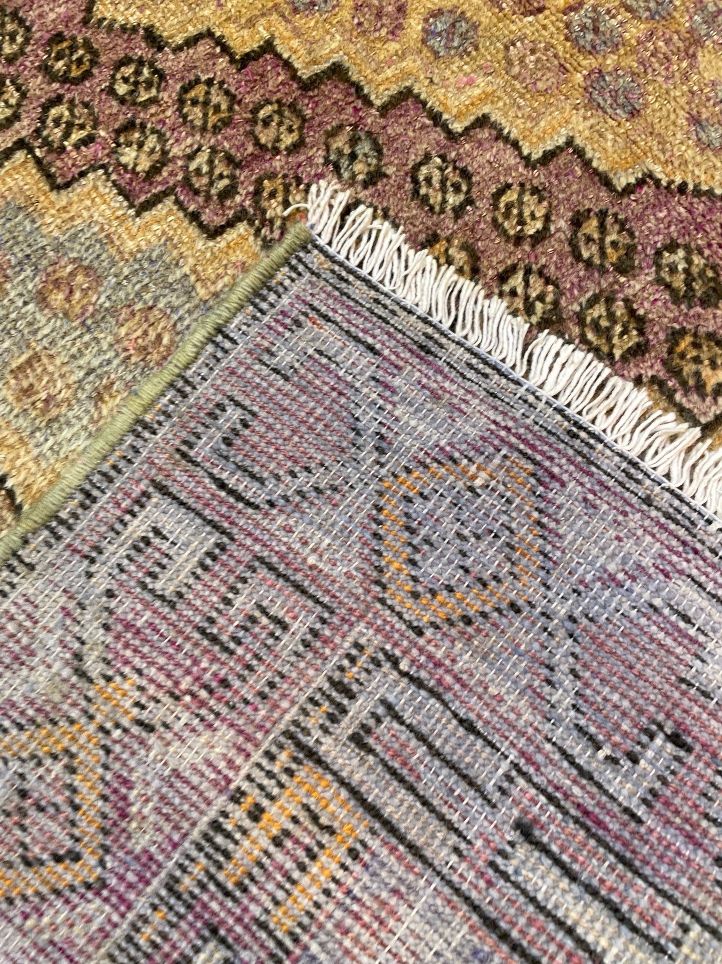 Hand-Knotted Wool Gallery Size Khotan 4'2" x 7'10"