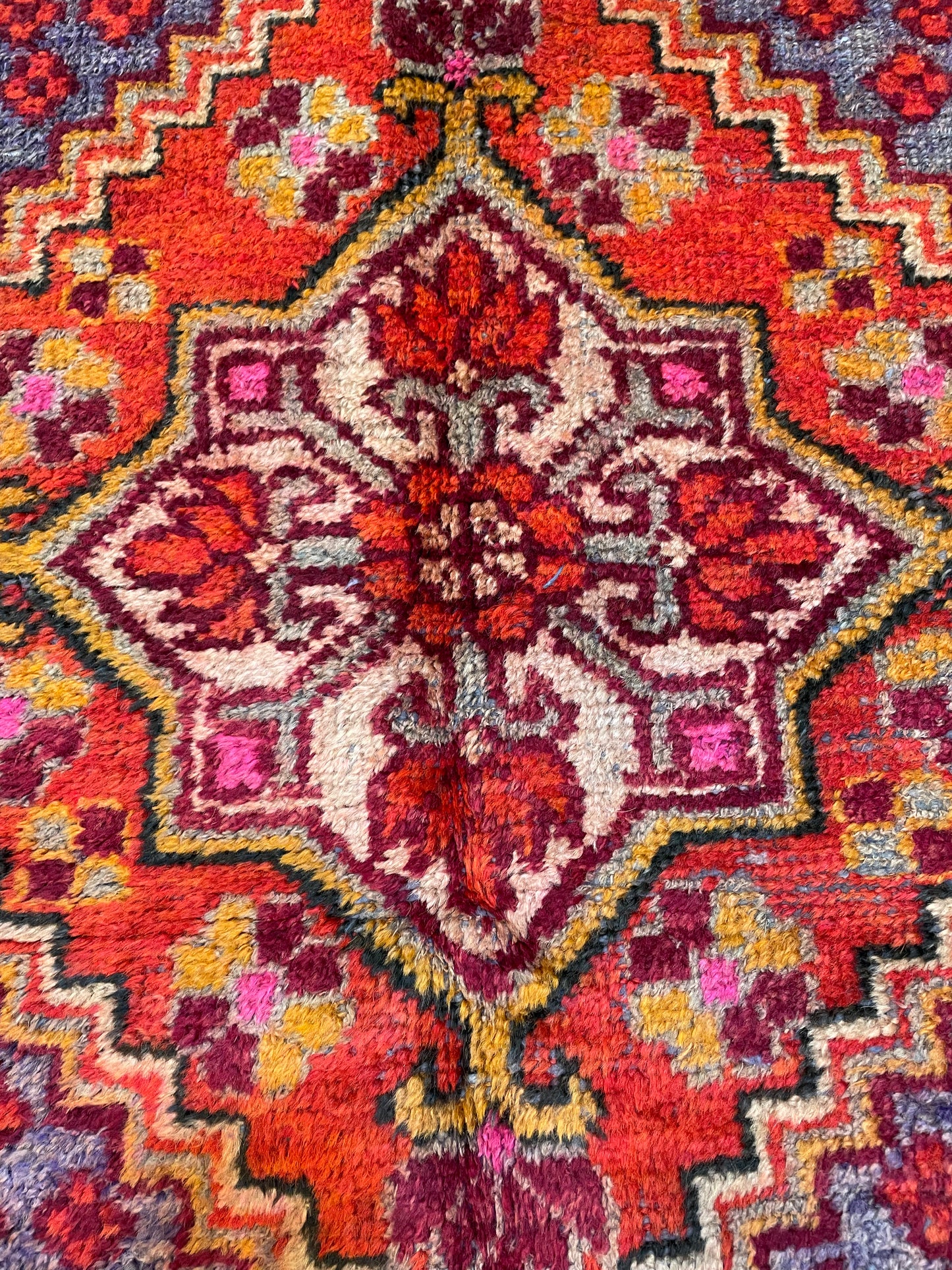 Hand-Knotted Wool Gallery Size Khotan 3'10" x 7'7"