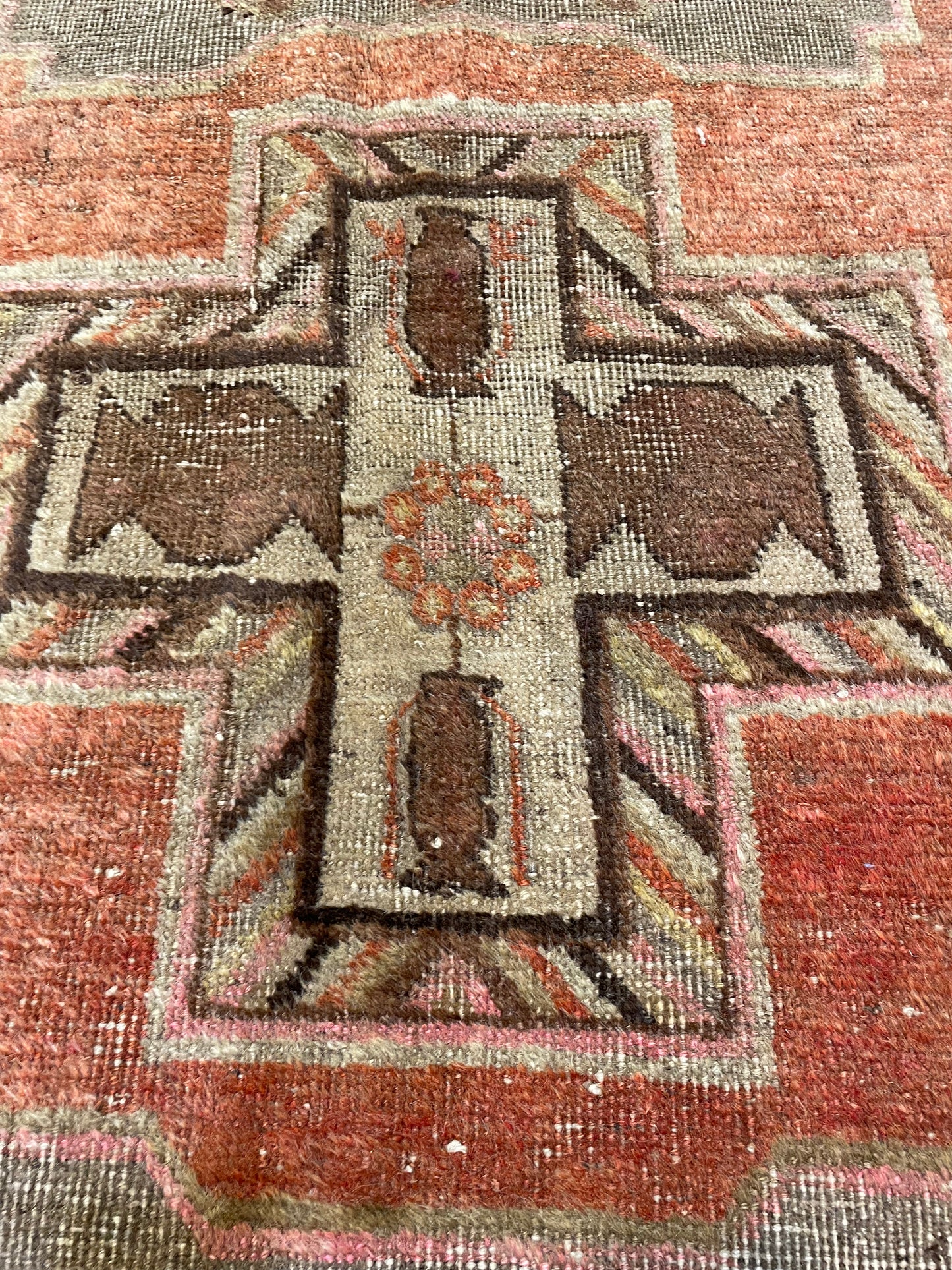 Hand-Knotted Wool Gallery Size Khotan 4'9" x 9'9"