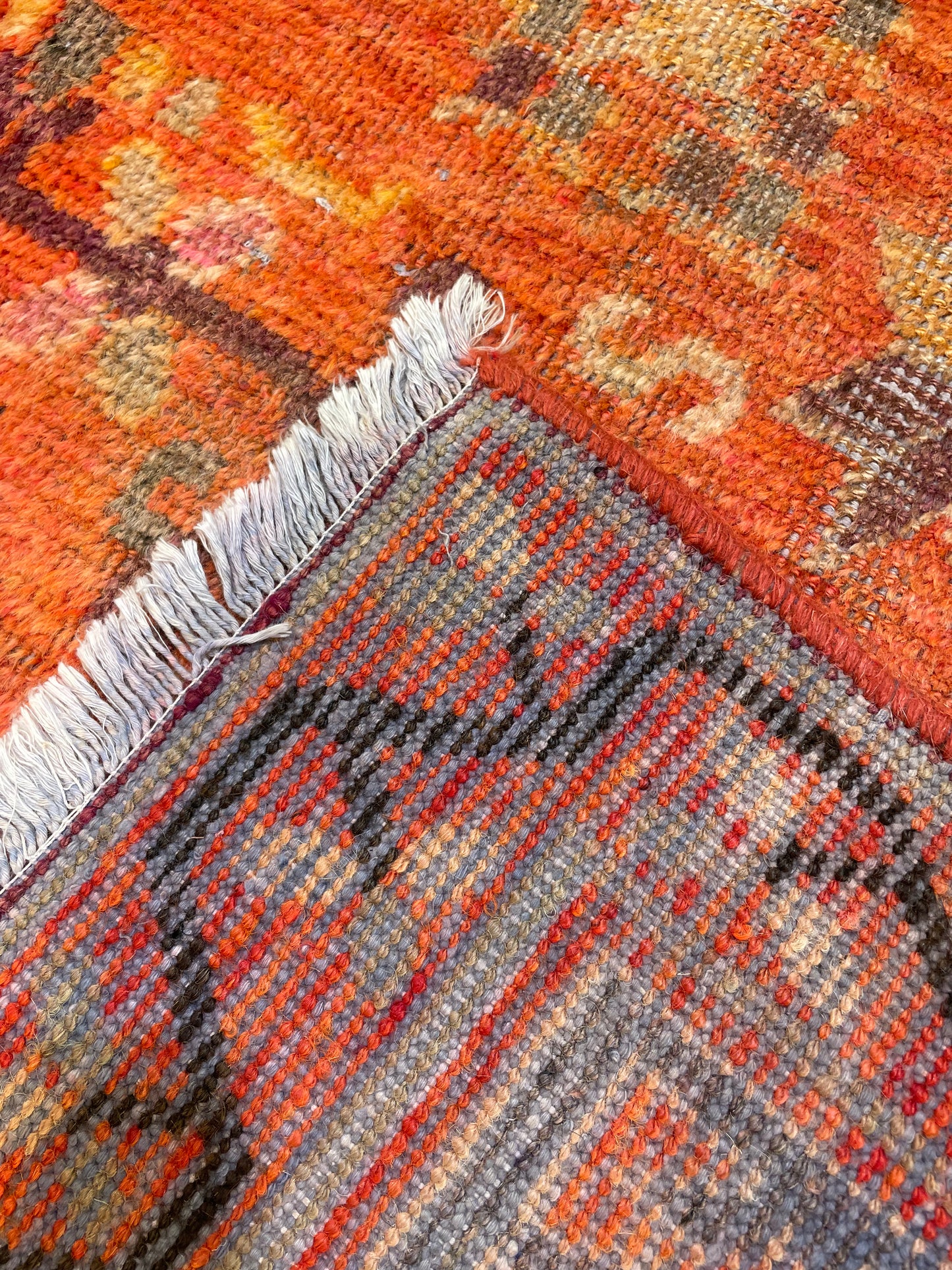 Hand-Knotted Wool Gallery Size Khotan 4'4" x 8'10"
