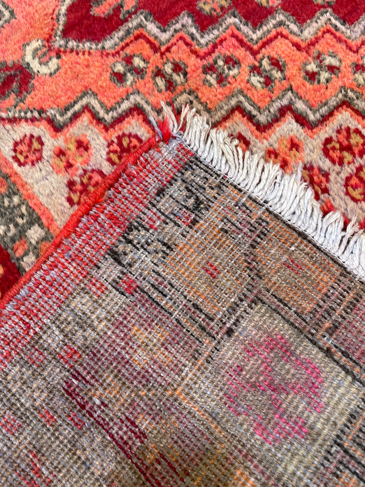 Hand-Knotted Wool Rug Khotan 5'10" x 8'