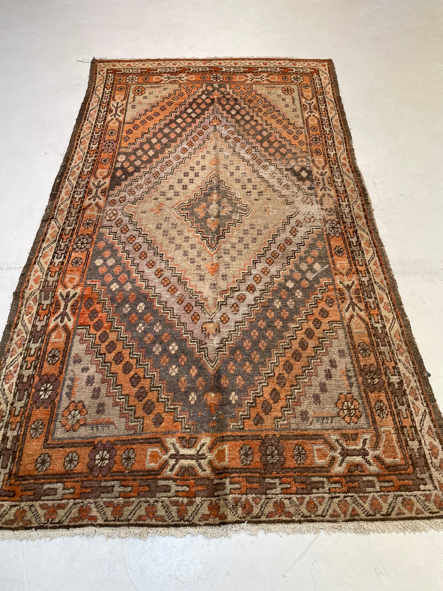 Hand-Knotted Wool Gallery Size Khotan 4'4" x 8'