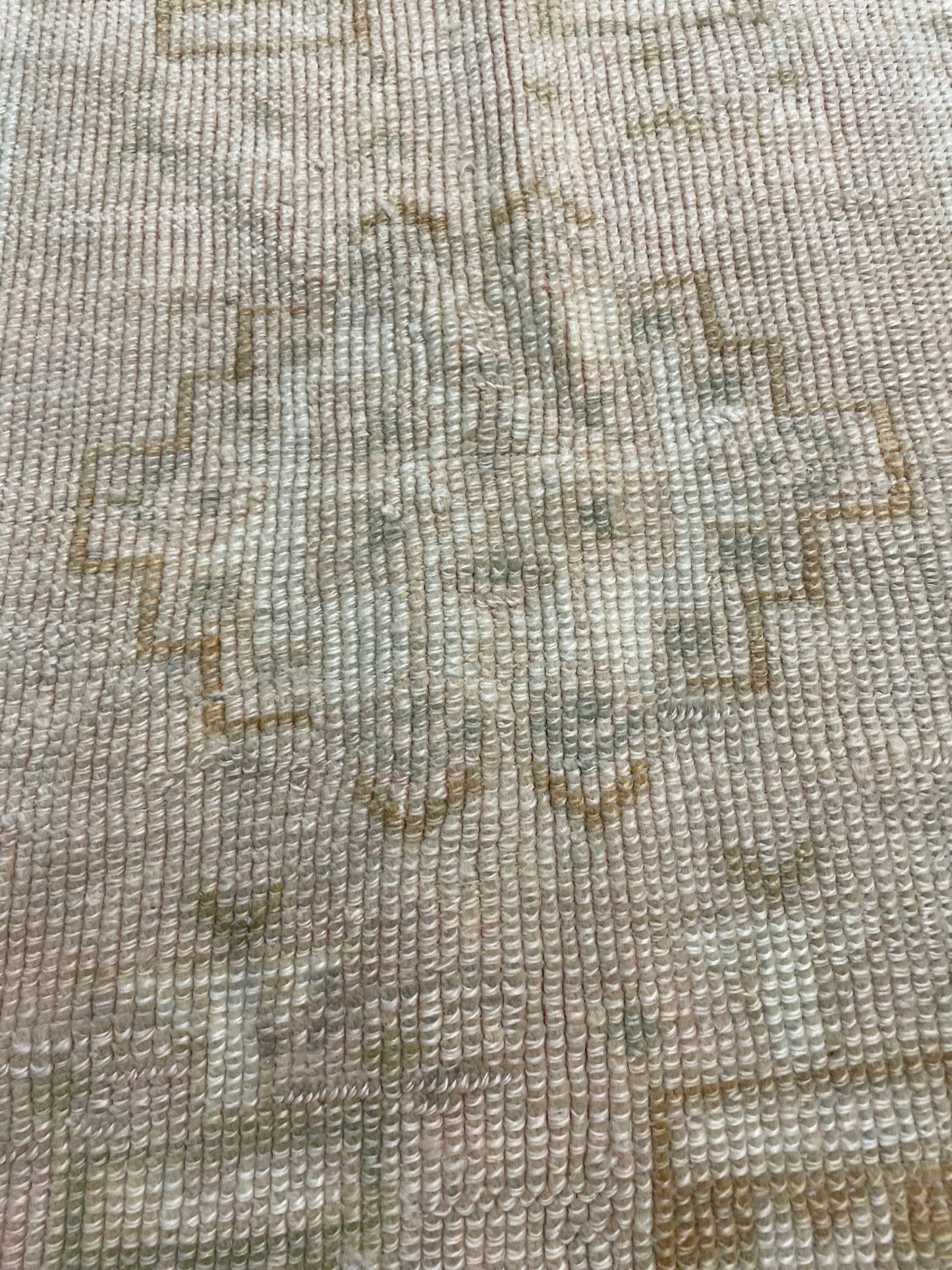 Hand-Knotted Wool Rug Turkish Oushak 2'10" x 3'11"