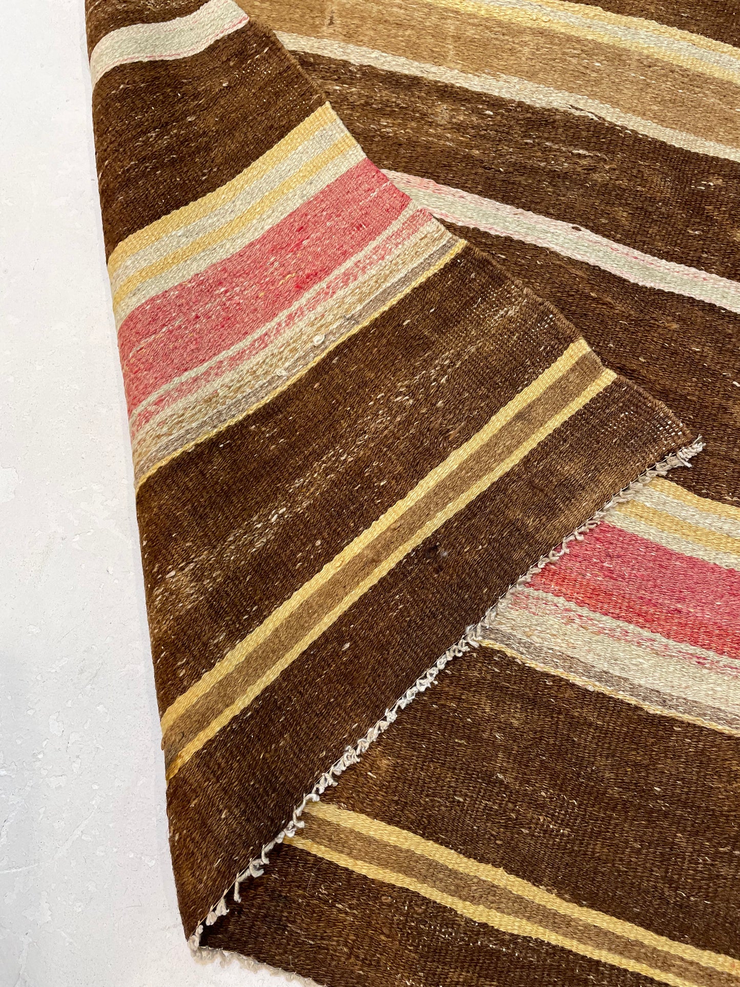 Hand-Knotted Wool Rug Turkish Oushak 6'2" x 11'2"