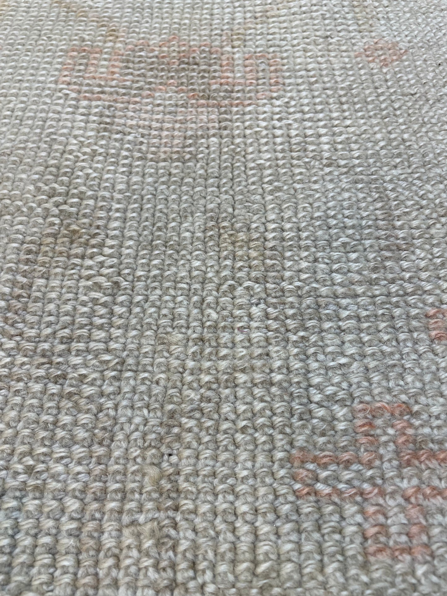 Hand-Knotted Wool Rug Turkish Oushak 9'5" x 12'7"