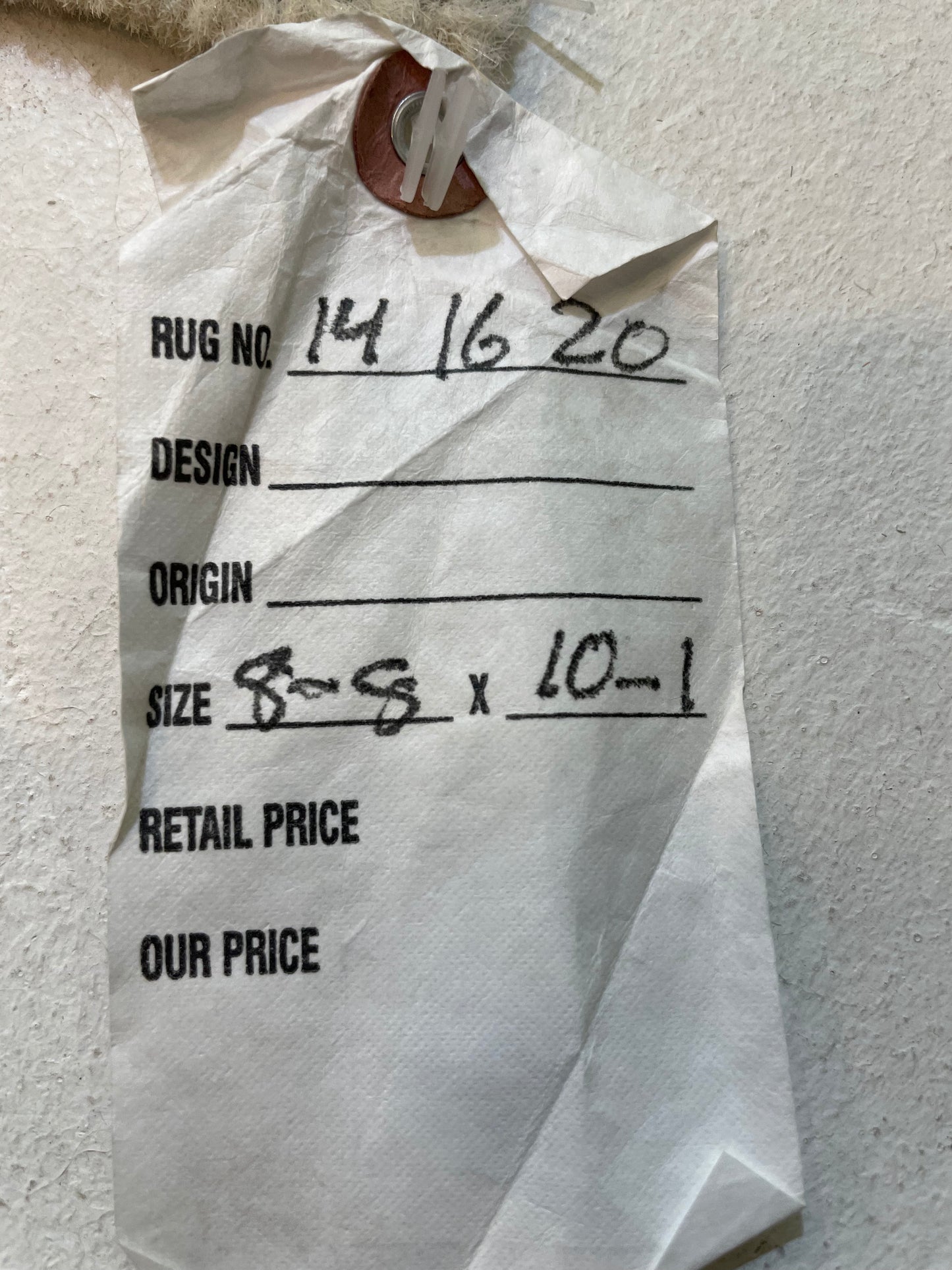 Hand-Knotted Wool Rug Turkish Oushak 8'8" x 10'1"