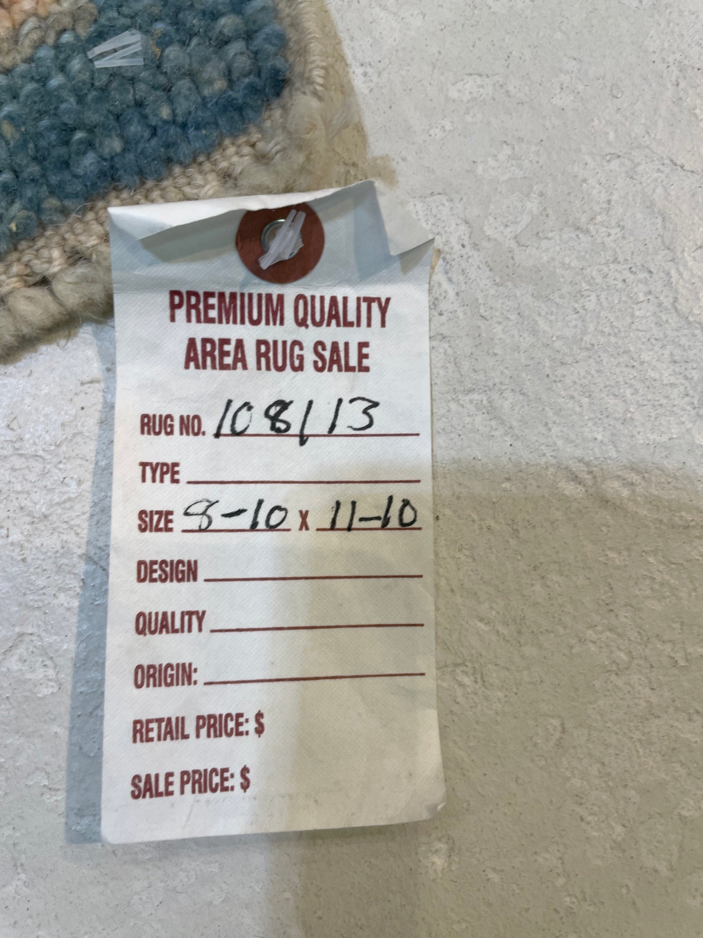 Hand-Knotted Wool Rug Turkish Oushak 8'10" x 11'10"