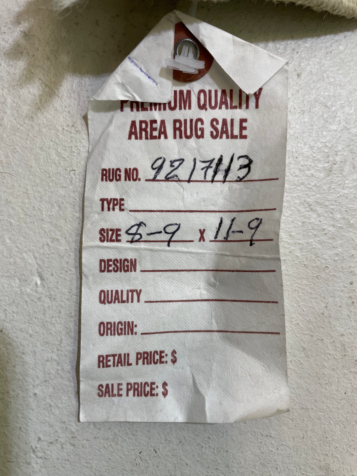 Hand-Knotted Wool Rug Turkish Oushak 8'9" x 11'9"