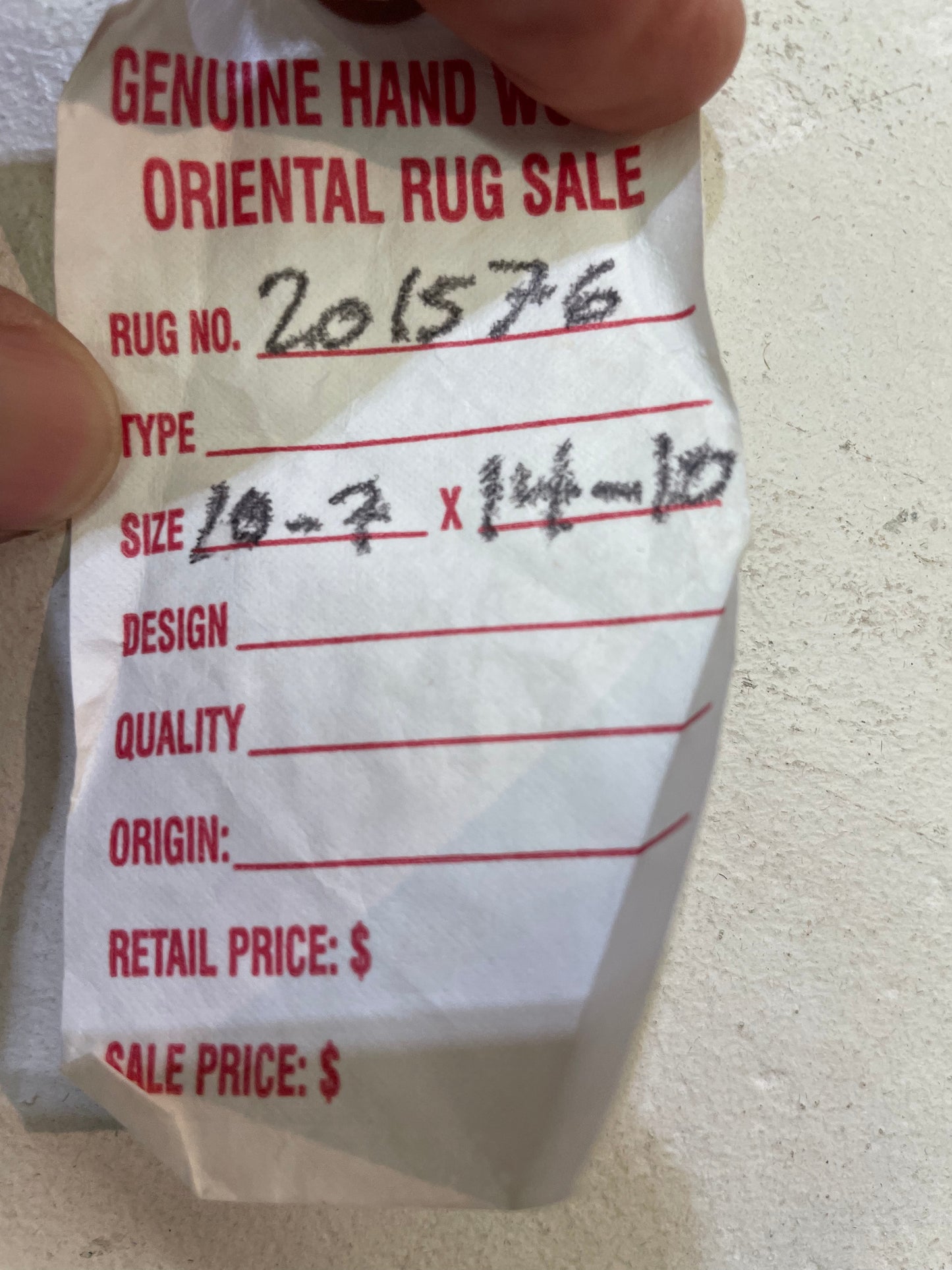 Hand-Knotted Wool Rug Turkish Oushak 10'7" x 14'10"