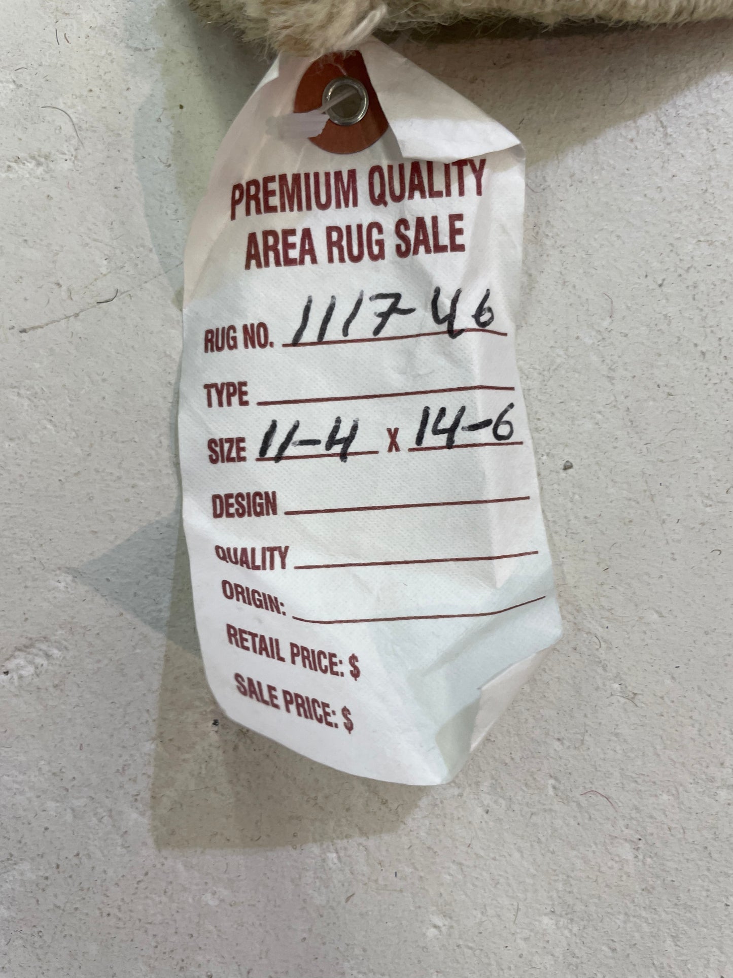 Hand-Knotted Wool Rug Turkish Oushak 11'4" x 14'6"