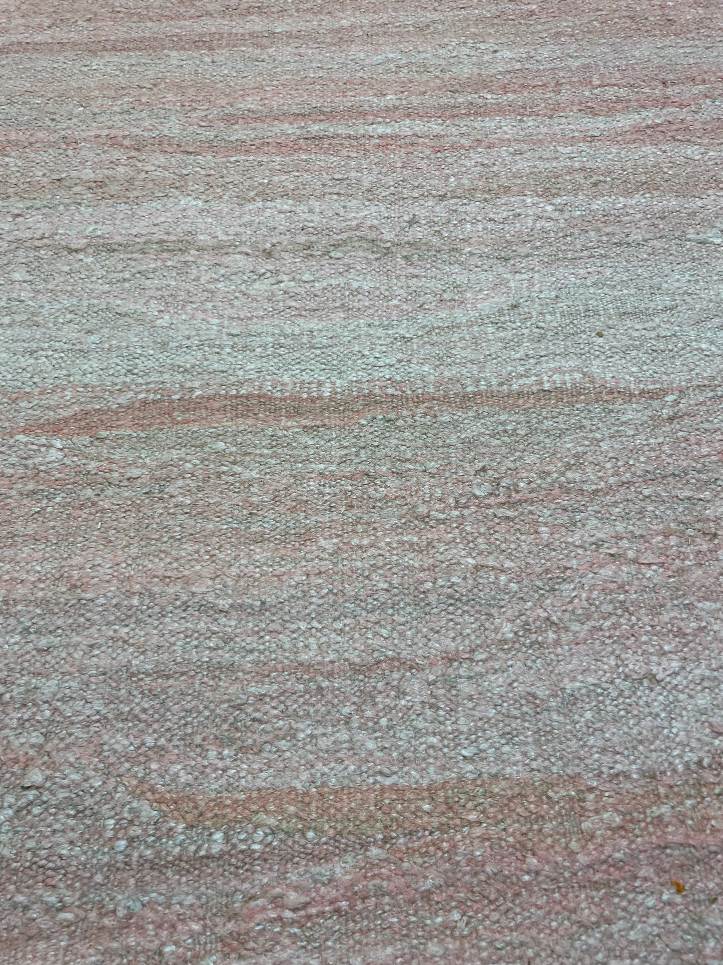 Hand-Knotted Wool Rug Turkish Oushak 9'8" x 12'10"