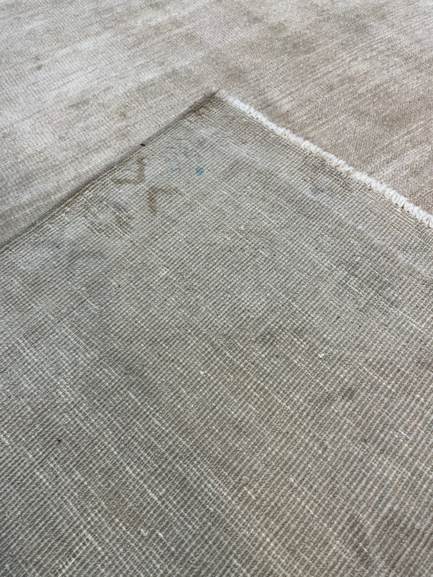 Hand-Knotted Wool Rug Turkish Oushak 10'7" x 13'7"