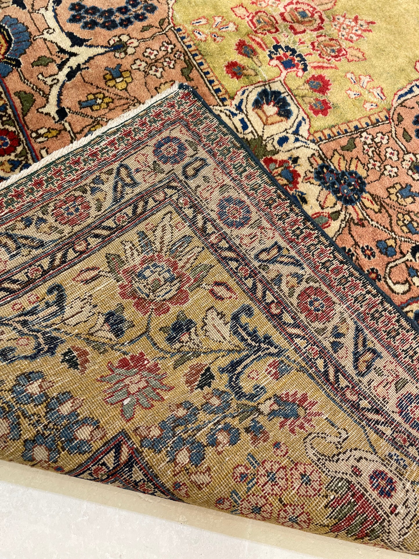 Hand-Knotted Wool Rug Khoy 9'7" x 13'3"
