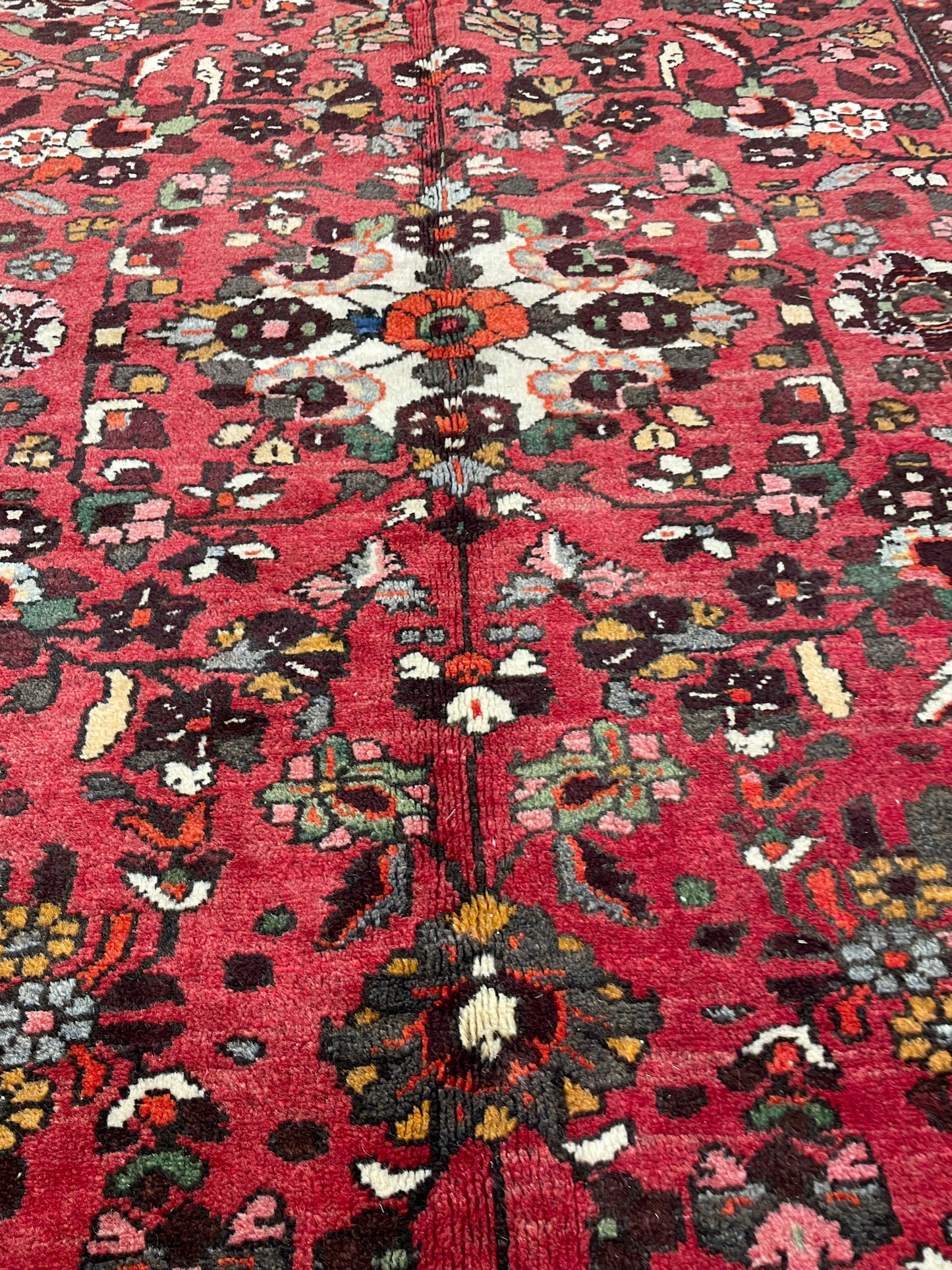 Hand-Knotted Wool Gallery Size Bakhtiari 5'4" x 10'