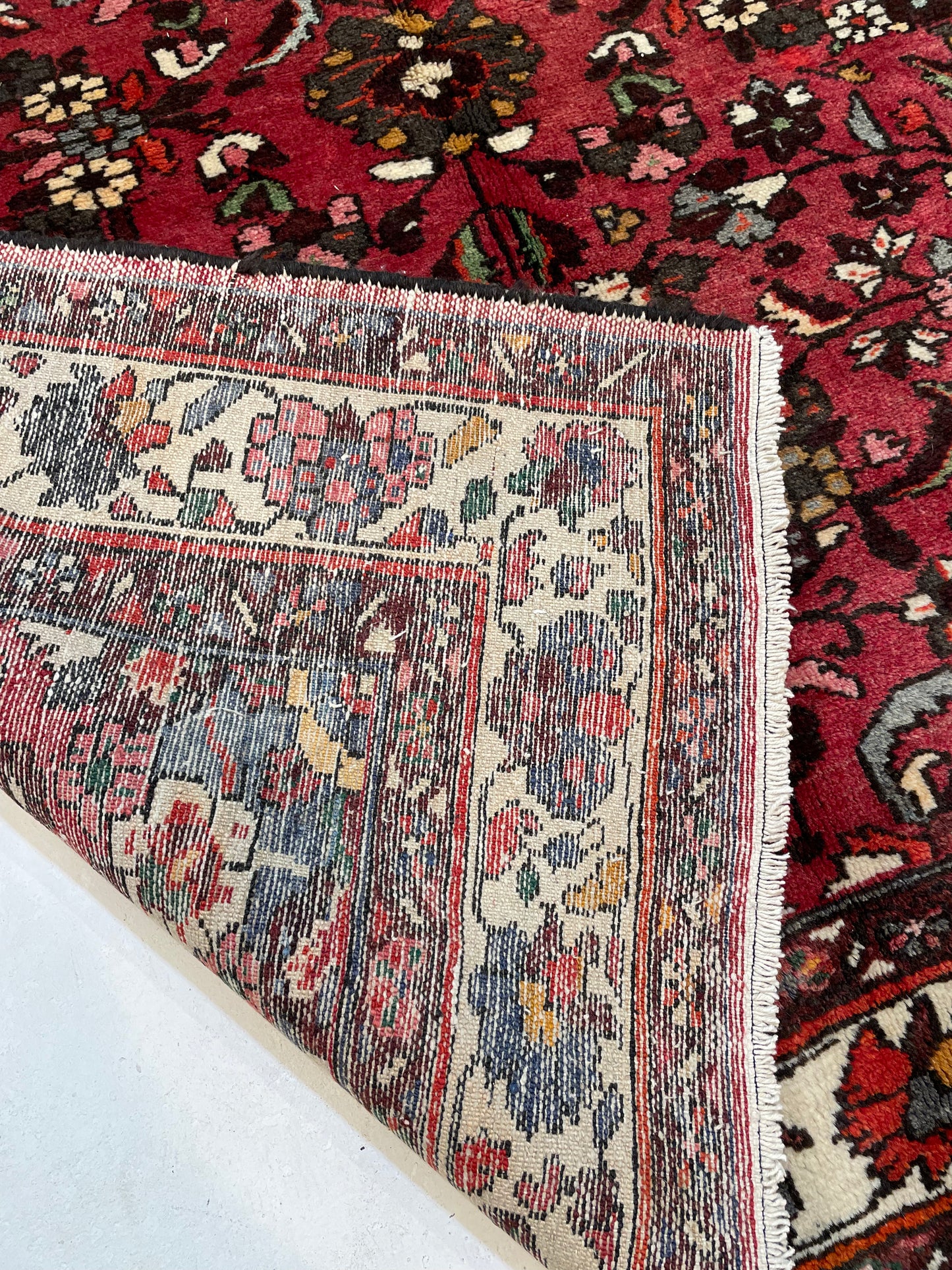 Hand-Knotted Wool Gallery Size Bakhtiari 5'4" x 10'