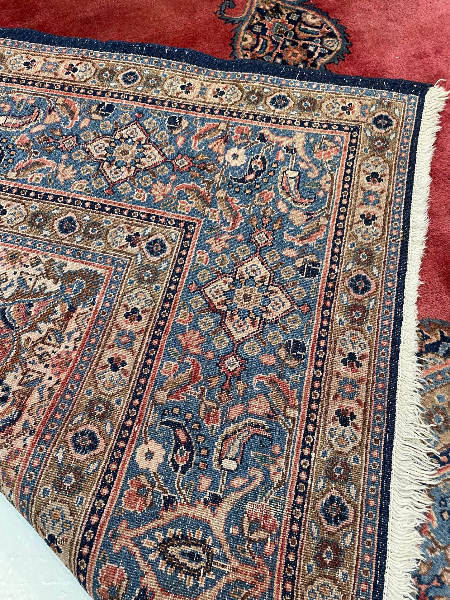 Hand-Knotted Wool Rug Birjand Mood 7'9" x 10'3"