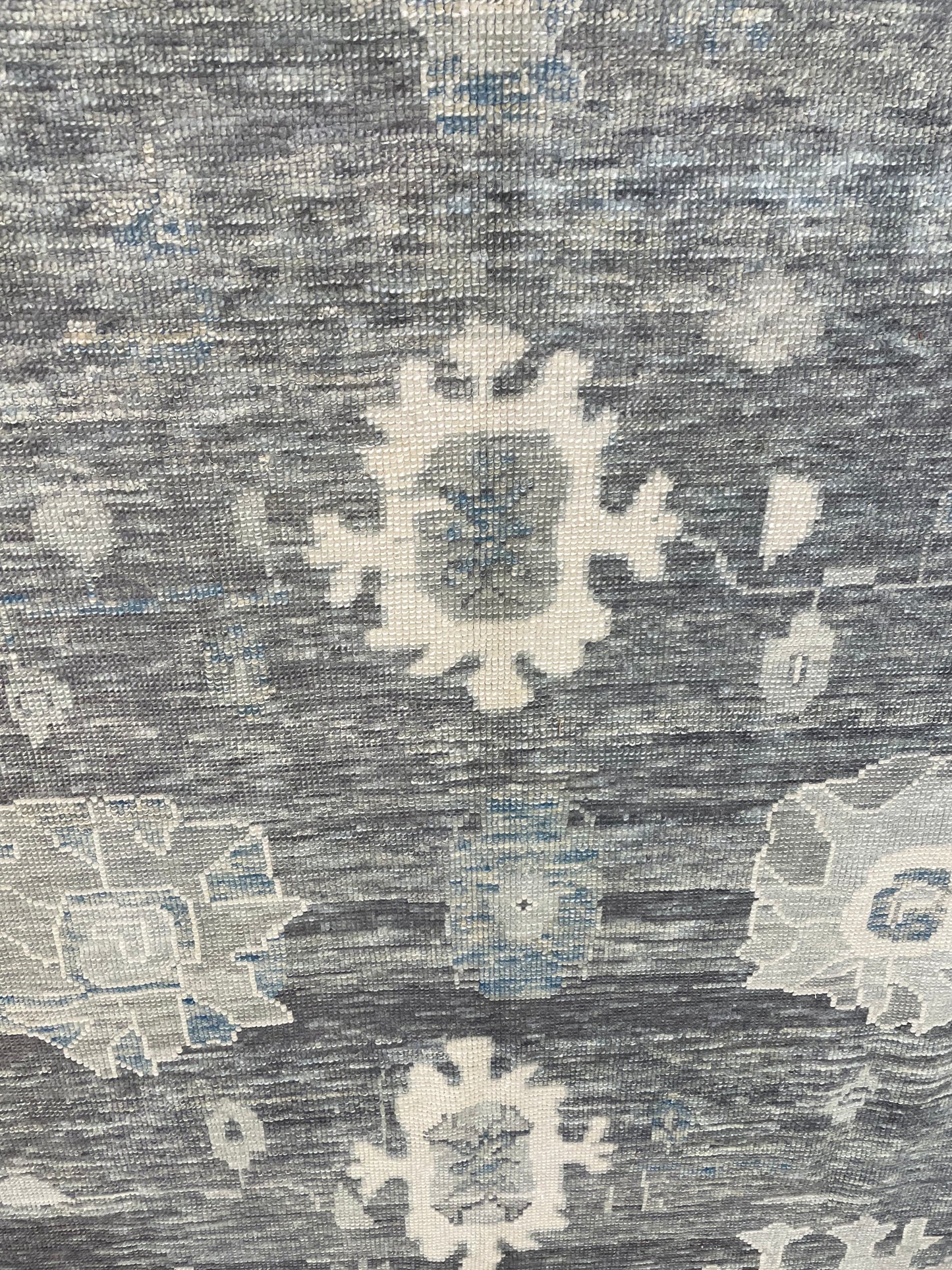 Hand-Knotted Wool Rug Turkish Oushak 8'2" x 10'5"