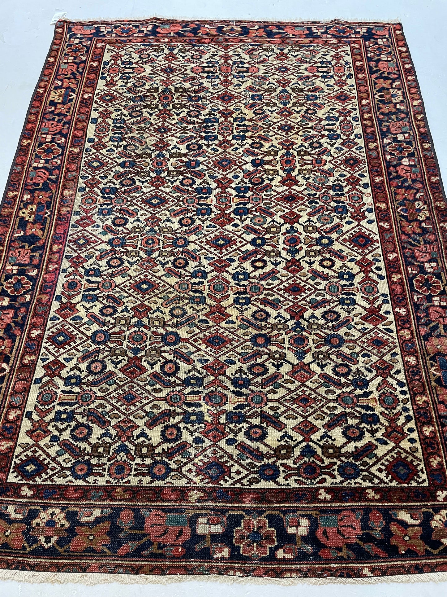 Hand-Knotted Wool Rug Bakhtiari 4'9" x 6'5'