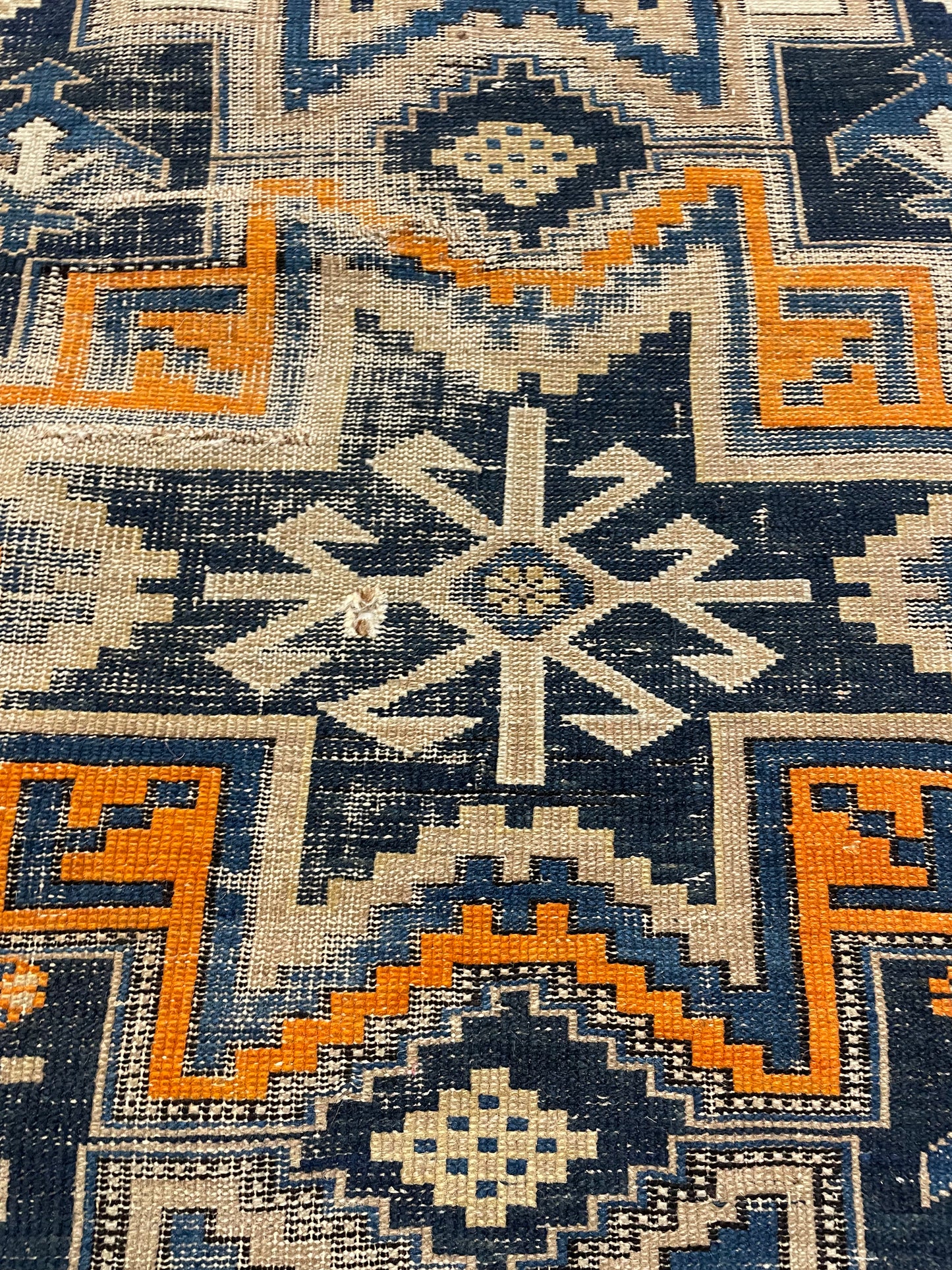 Hand-Knotted Wool Rug Armenian Shirvan 3' x 5'