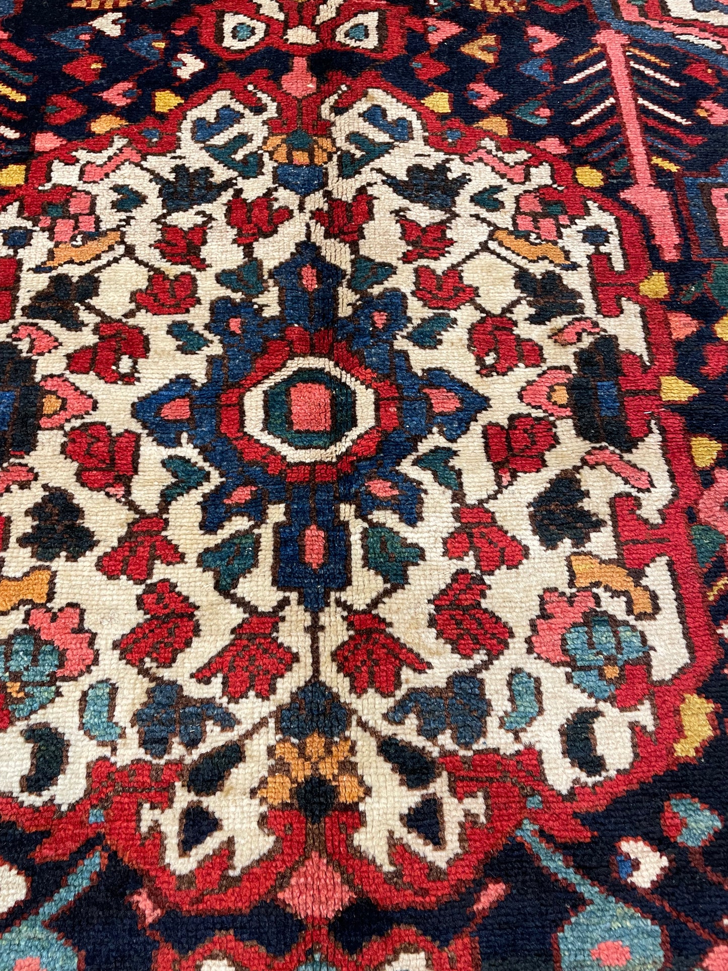 Hand-Knotted Wool Rug Bakhtiari 5'2" x 9'3"