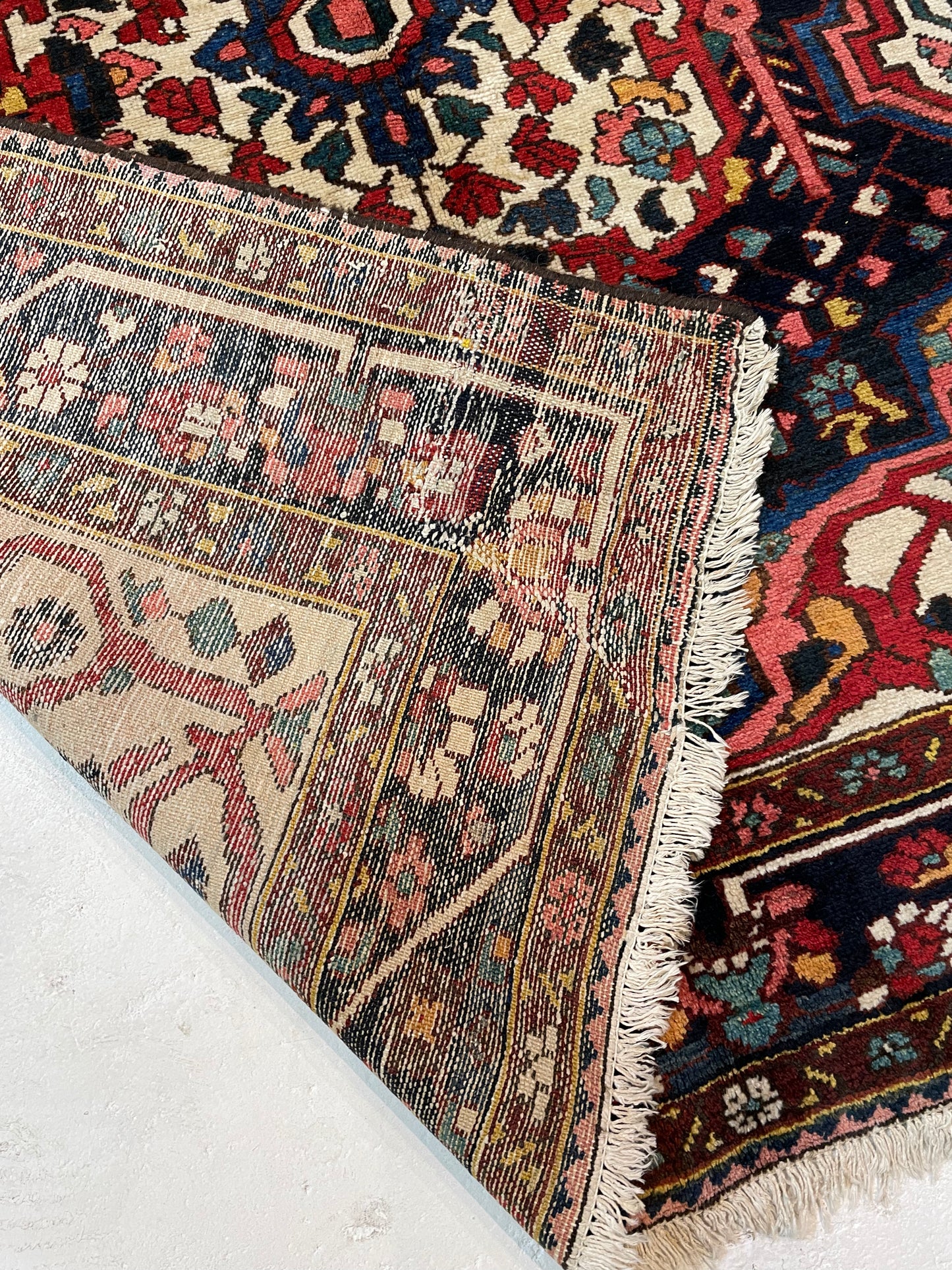 Hand-Knotted Wool Rug Bakhtiari 5'2" x 9'3"