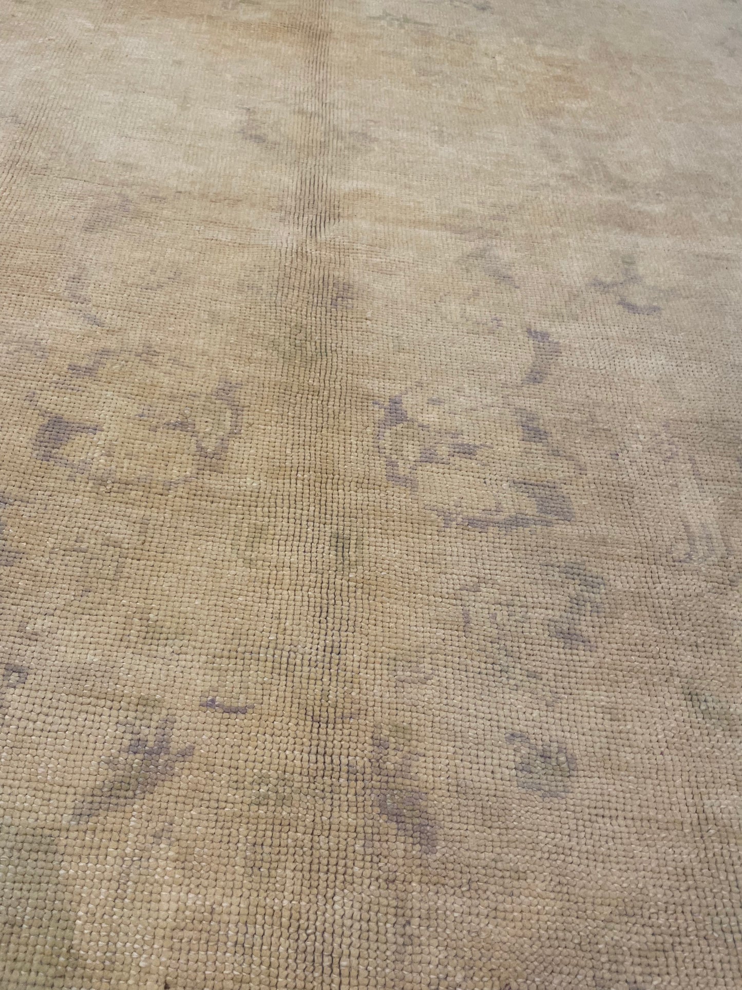 Hand-Knotted Wool Rug Turkish Oushak 5' x 7'7"