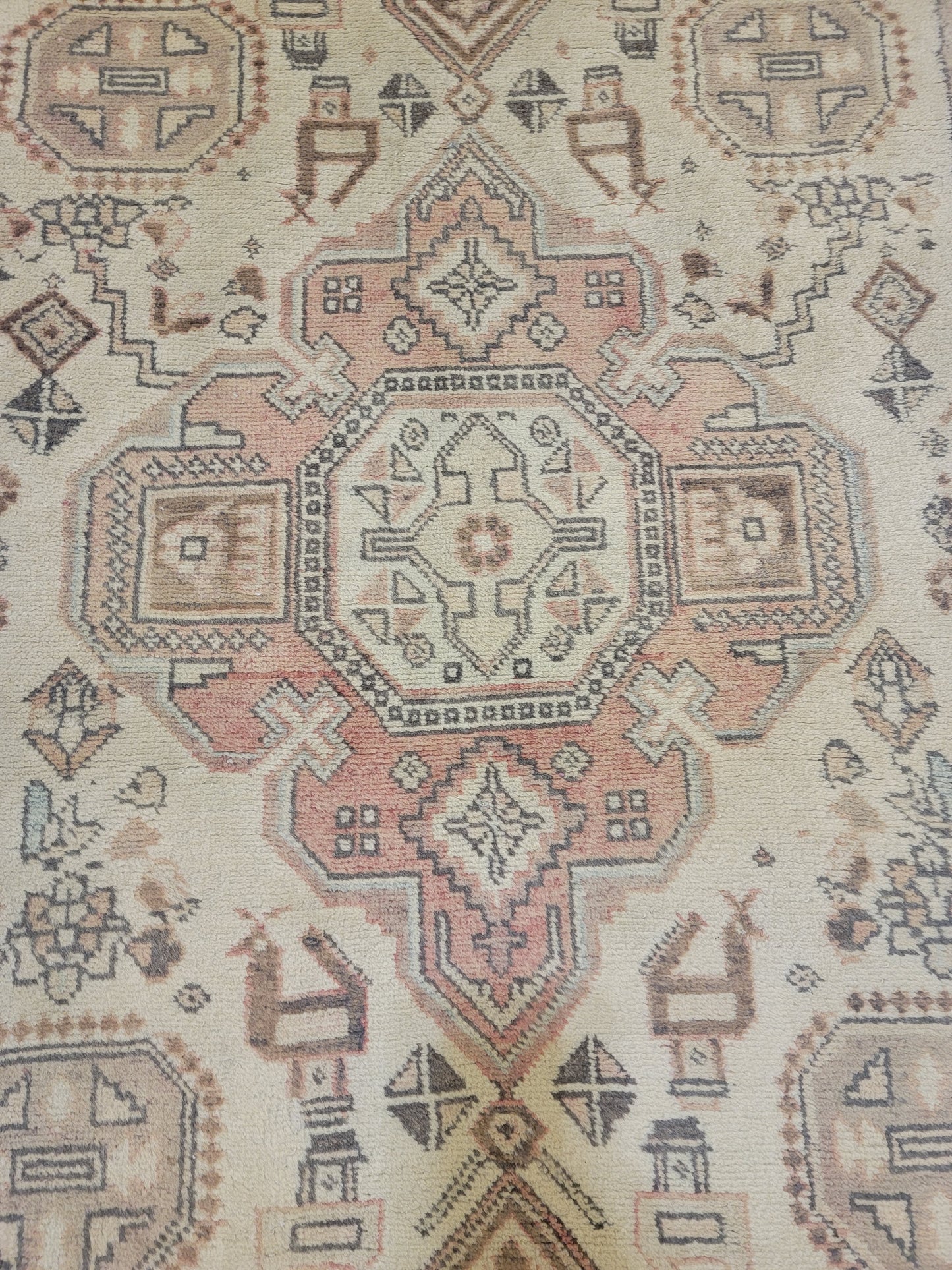Hand-Knotted Wool Runner Meshkin 2'9" x 7'4"