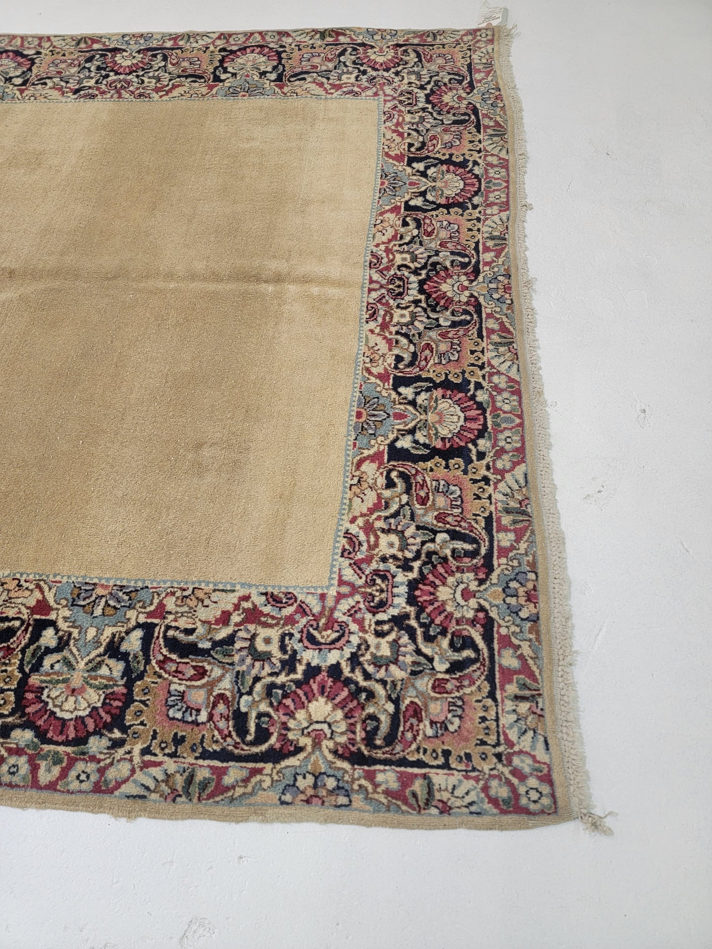 Hand-Knotted Wool Gallery Size Kerman 4'9" x 17'7"