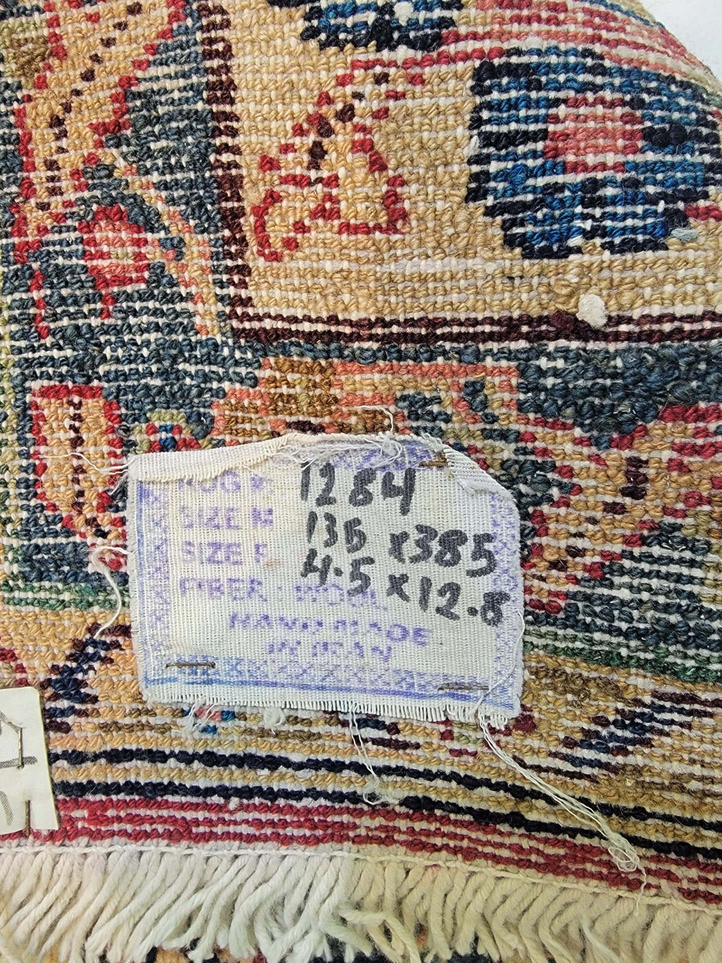 Hand-Knotted Wool Gallery Size Hamedan Nahavand 4'5" x 12'8"