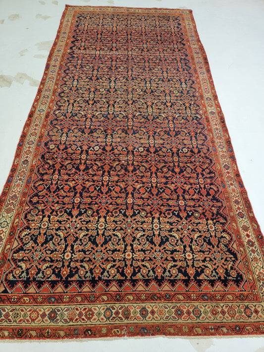 Hand-Knotted Wool Gallery Size Malayer 5'2" x 11'6"