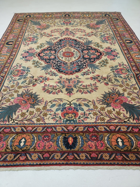 Hand-Knotted Wool Rug Tabriz Khalkhal 8'3" x 11'3"
