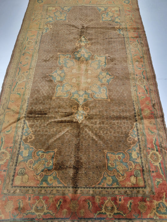 Hand-Knotted Wool Gallery Size Hamedan 5' x 9'1"