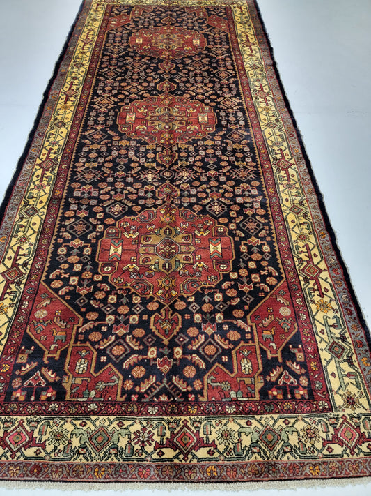Hand-Knotted Wool Gallery Size Bakhtiari 5' x 11'3"