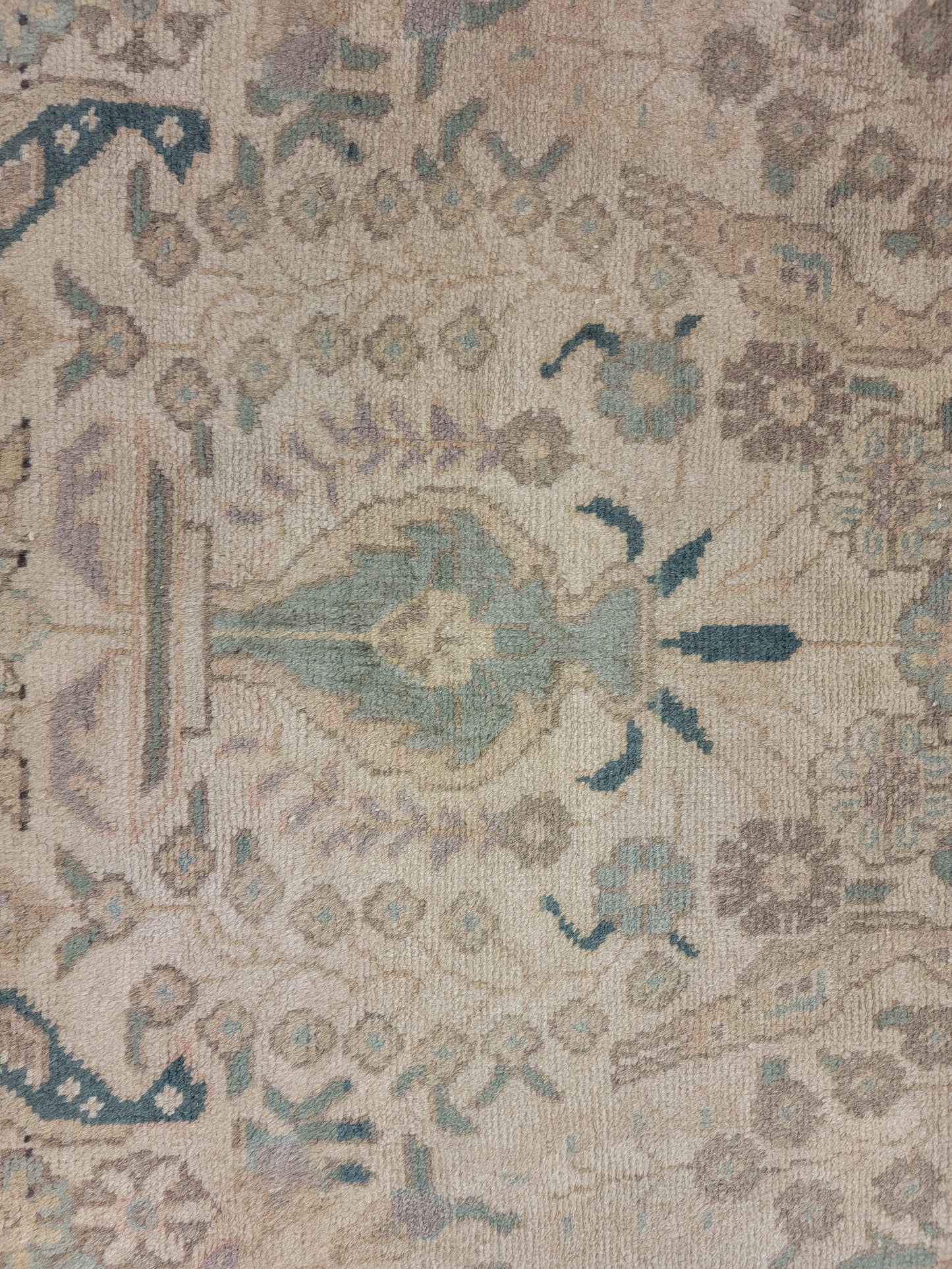 Hand-Knotted Wool Rug Tabriz 3' x 5'