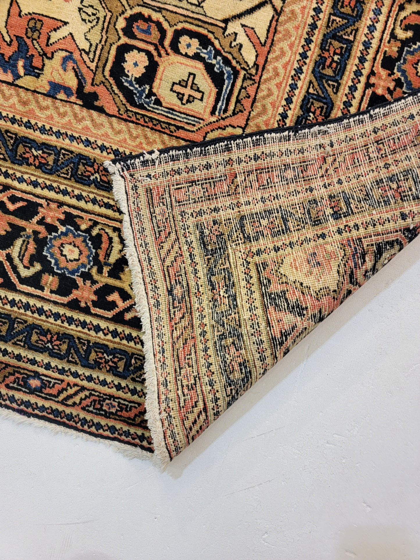 Hand-Knotted Wool Rug Tabriz Khoy 9'4" x 12'7"