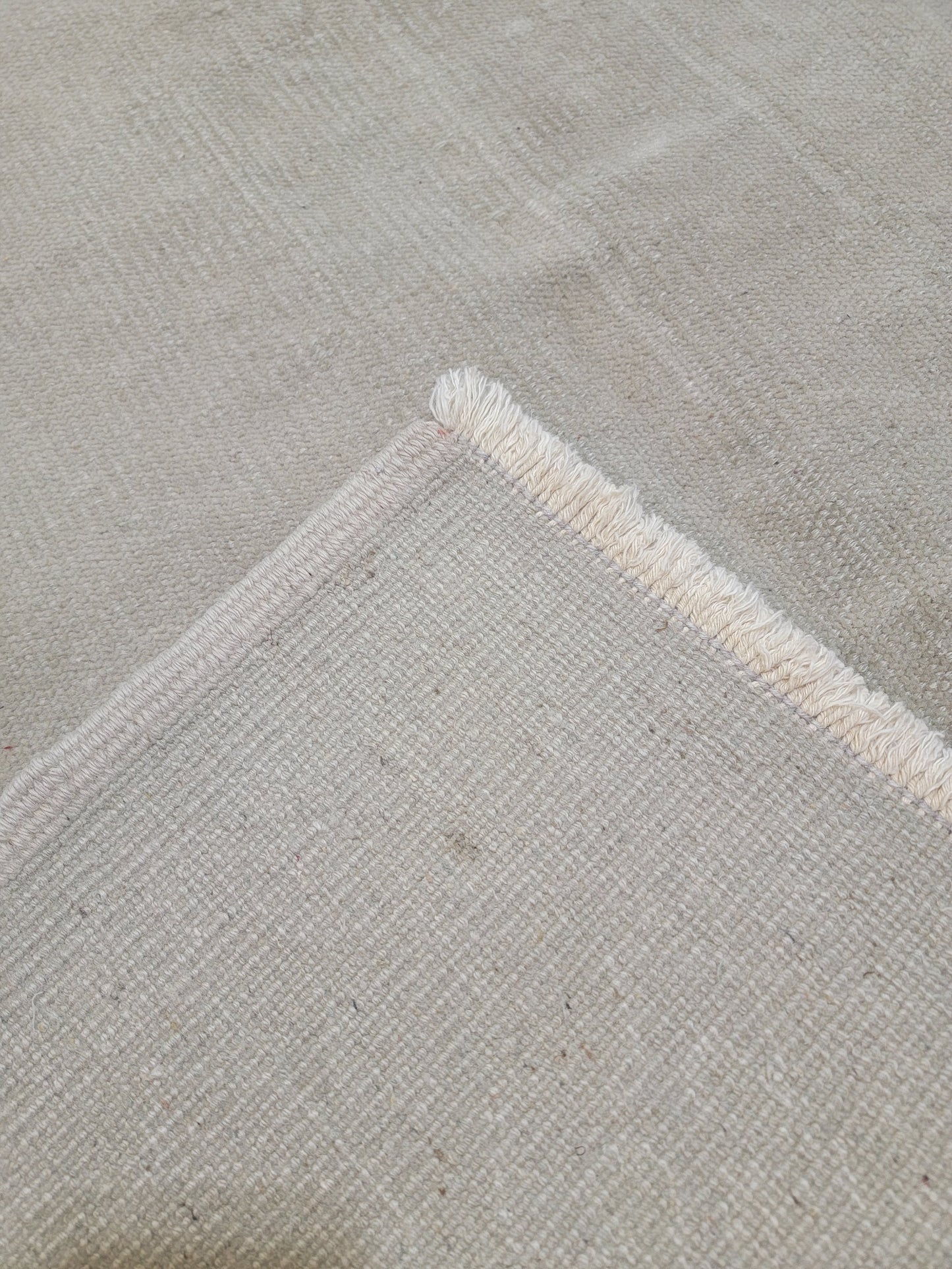 Hand-Knotted Wool Area Rug Turkish Oushak 7'2" x 10'10"