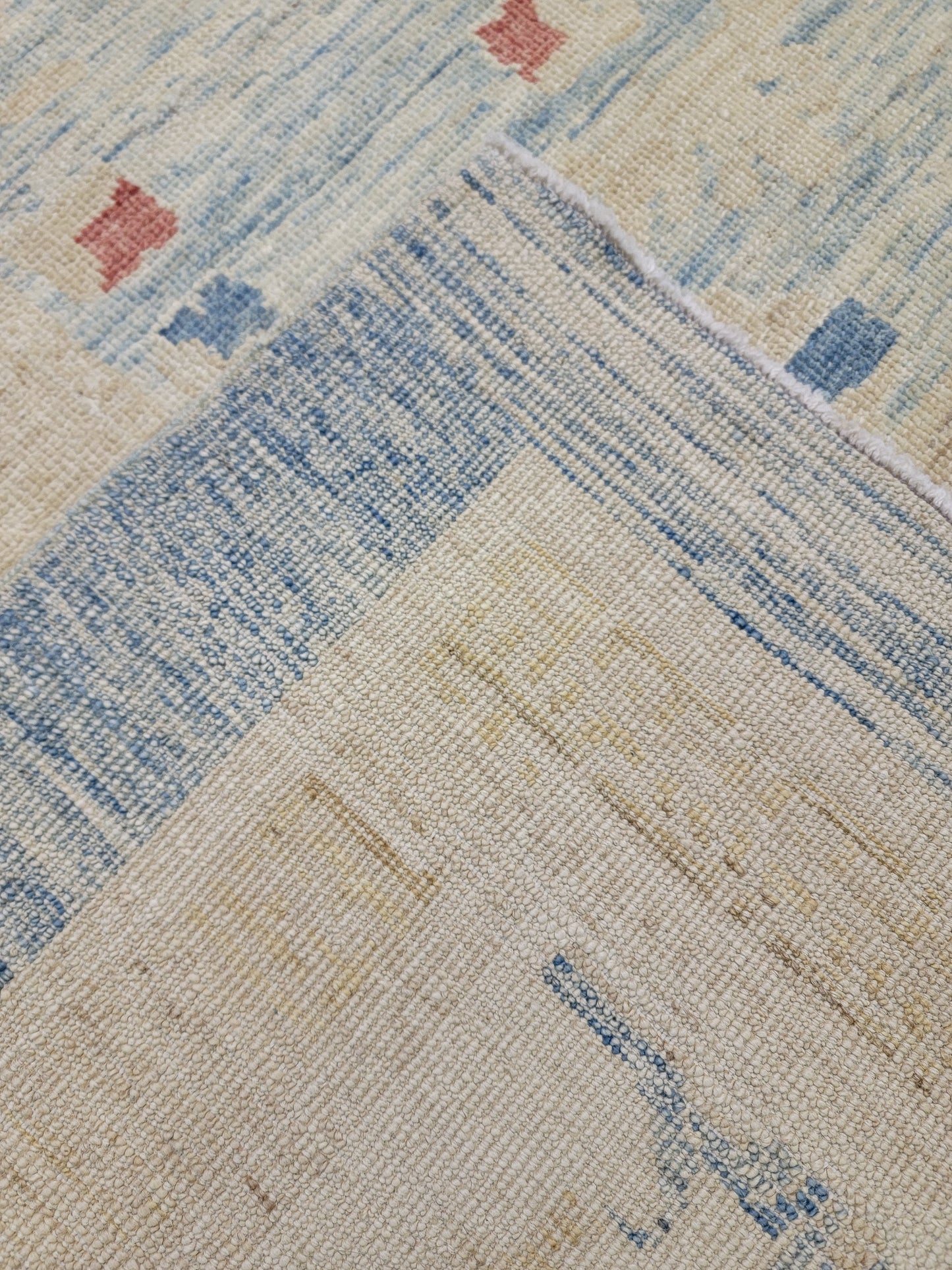 Hand-Knotted Wool Area Rug Turkish Oushak 12'1" x 16'4"