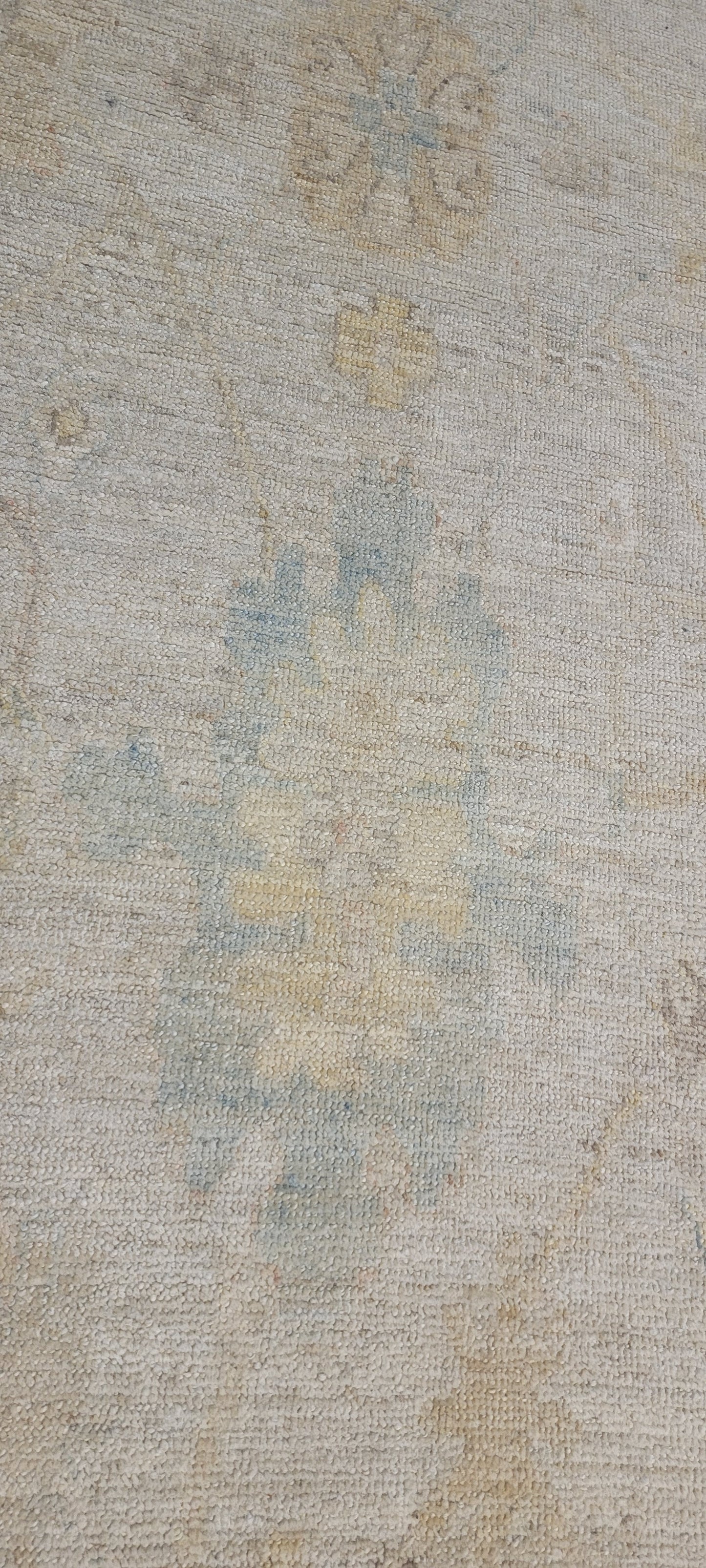 Hand-Knotted Wool Rug Turkish Oushak 8' x 10'6"