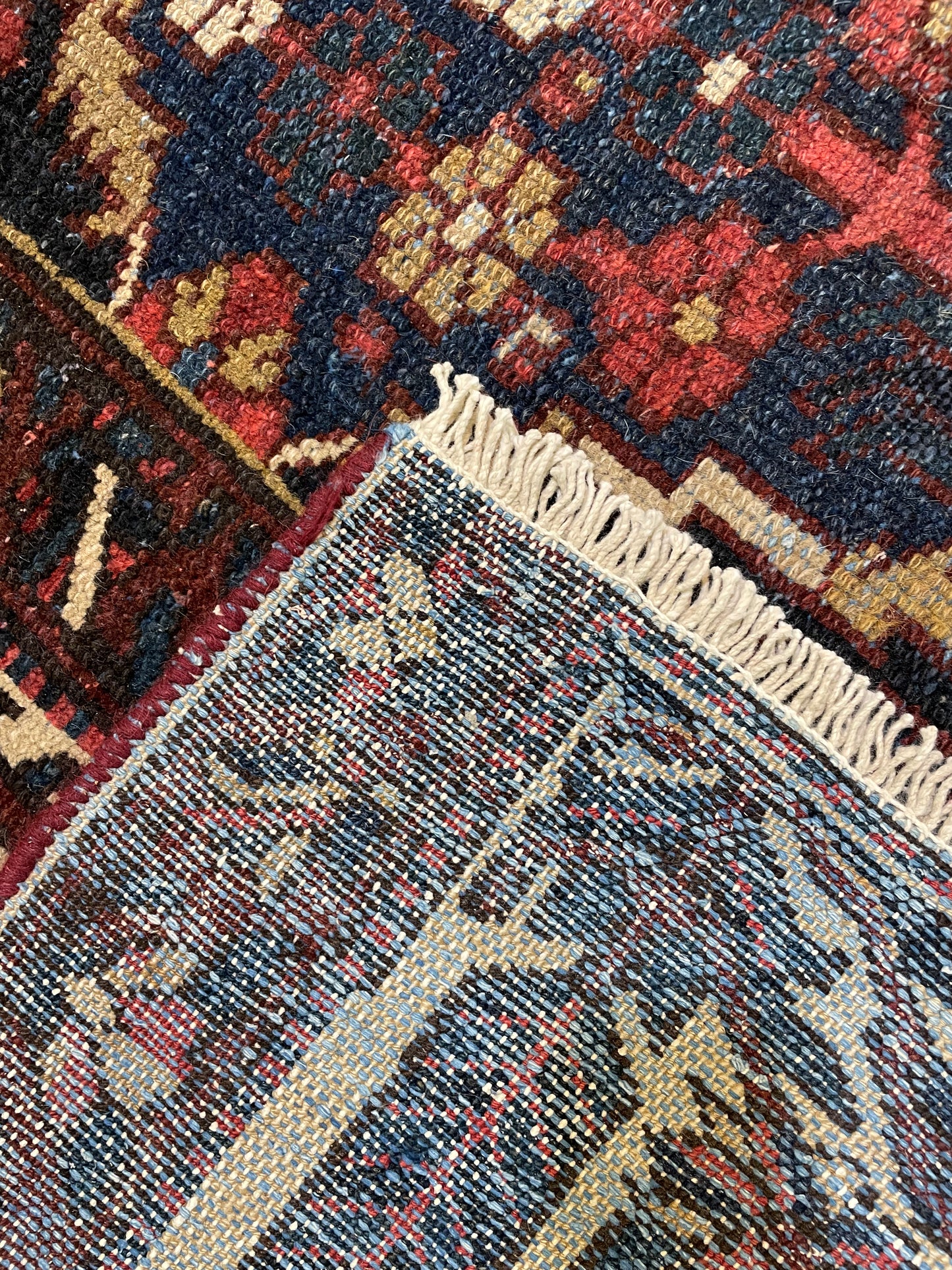 Hand-Knotted Wool Rug Bakhtiari 8'7" x 10'8"