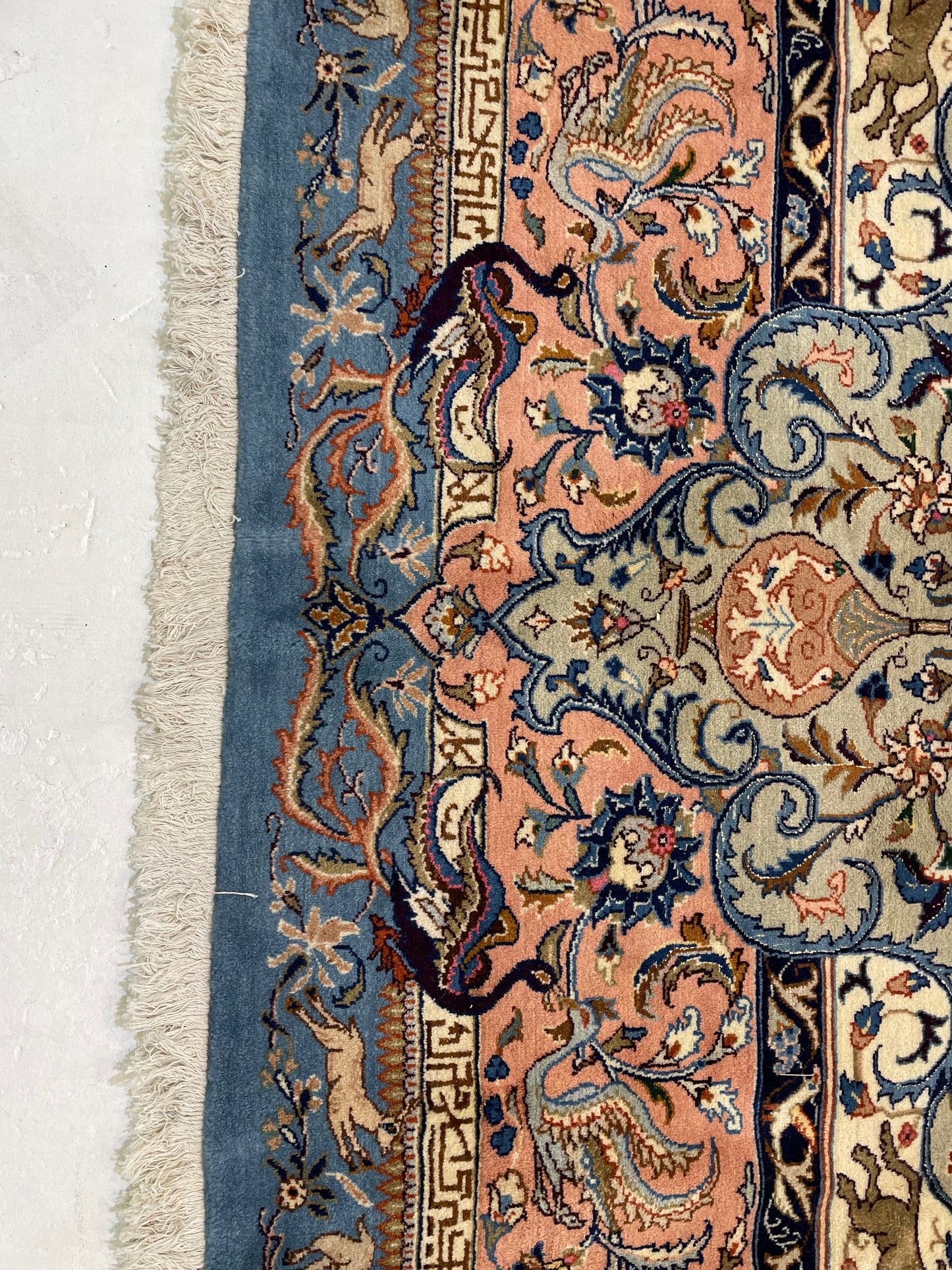 Hand-Knotted Wool Rug Kashmar 9'7" x 13'1"