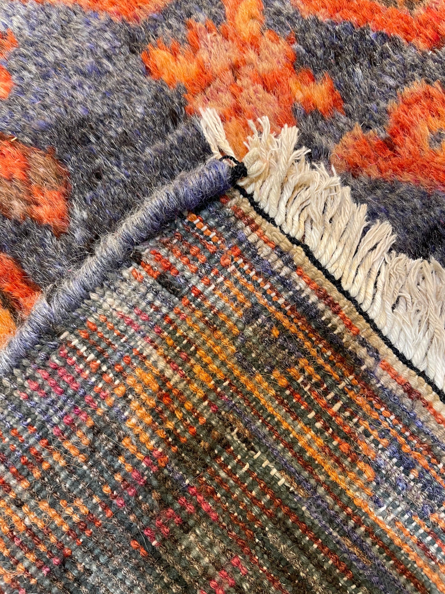 Hand-Knotted Wool Area Rug Antique Khotan Samarkand Collectible 5'3" x 10'2"