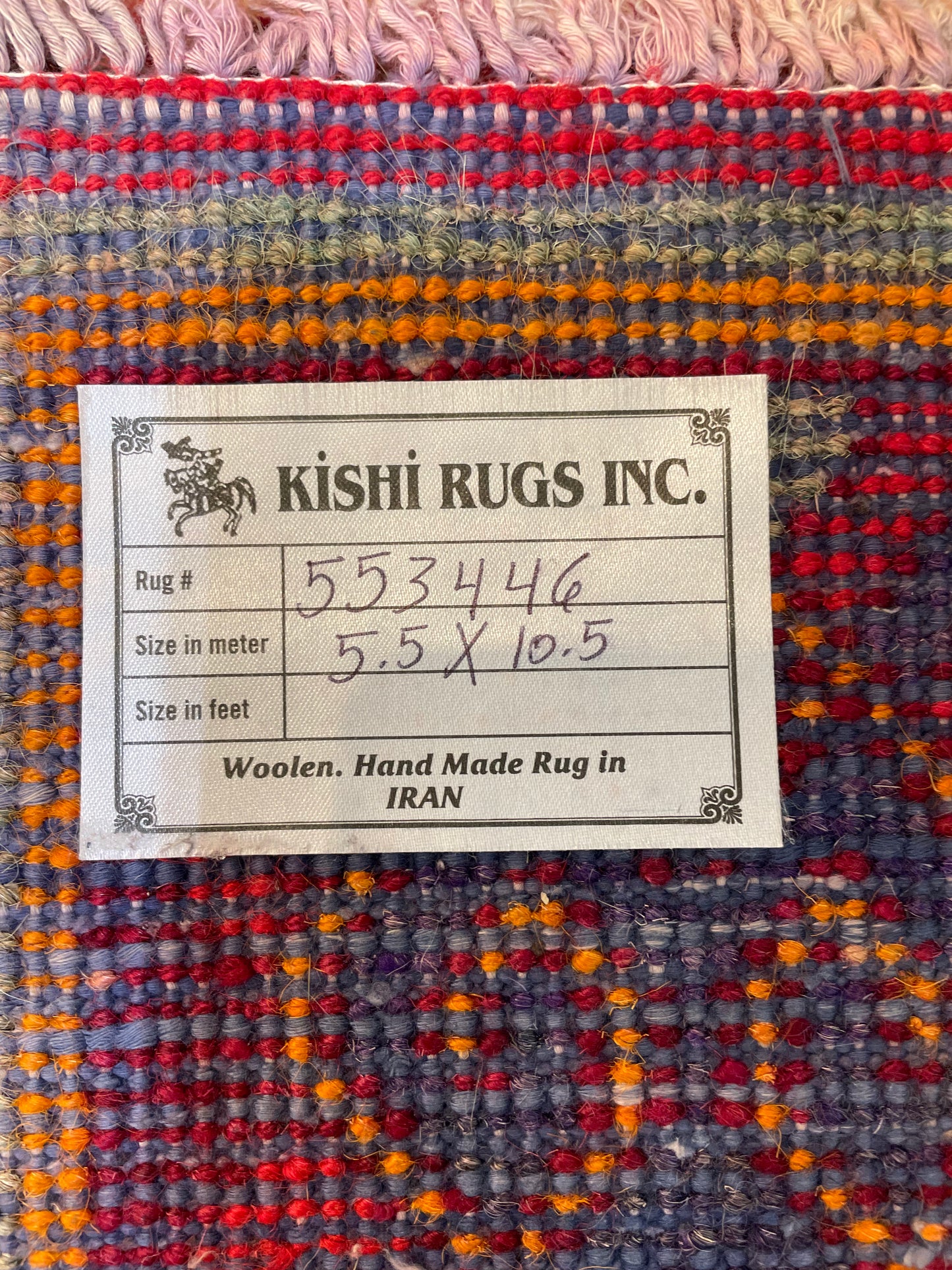 Antique Hand-Knotted Wool Area Rug Khotan Samarkand Collectible 5'5" x 10'5"