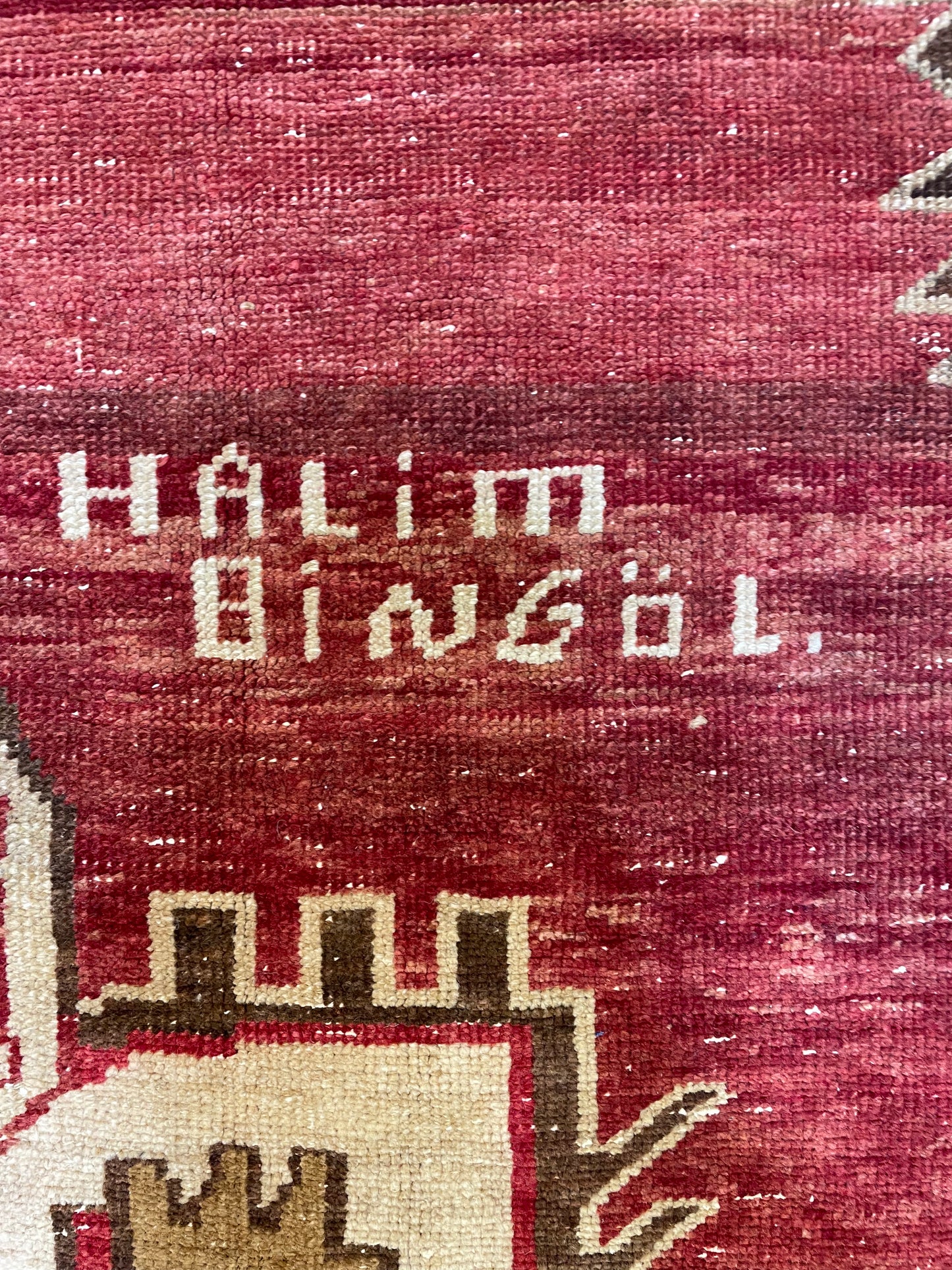 Hand-Knotted Wool Area Rug Turkish Oushak 6'10" x 10'