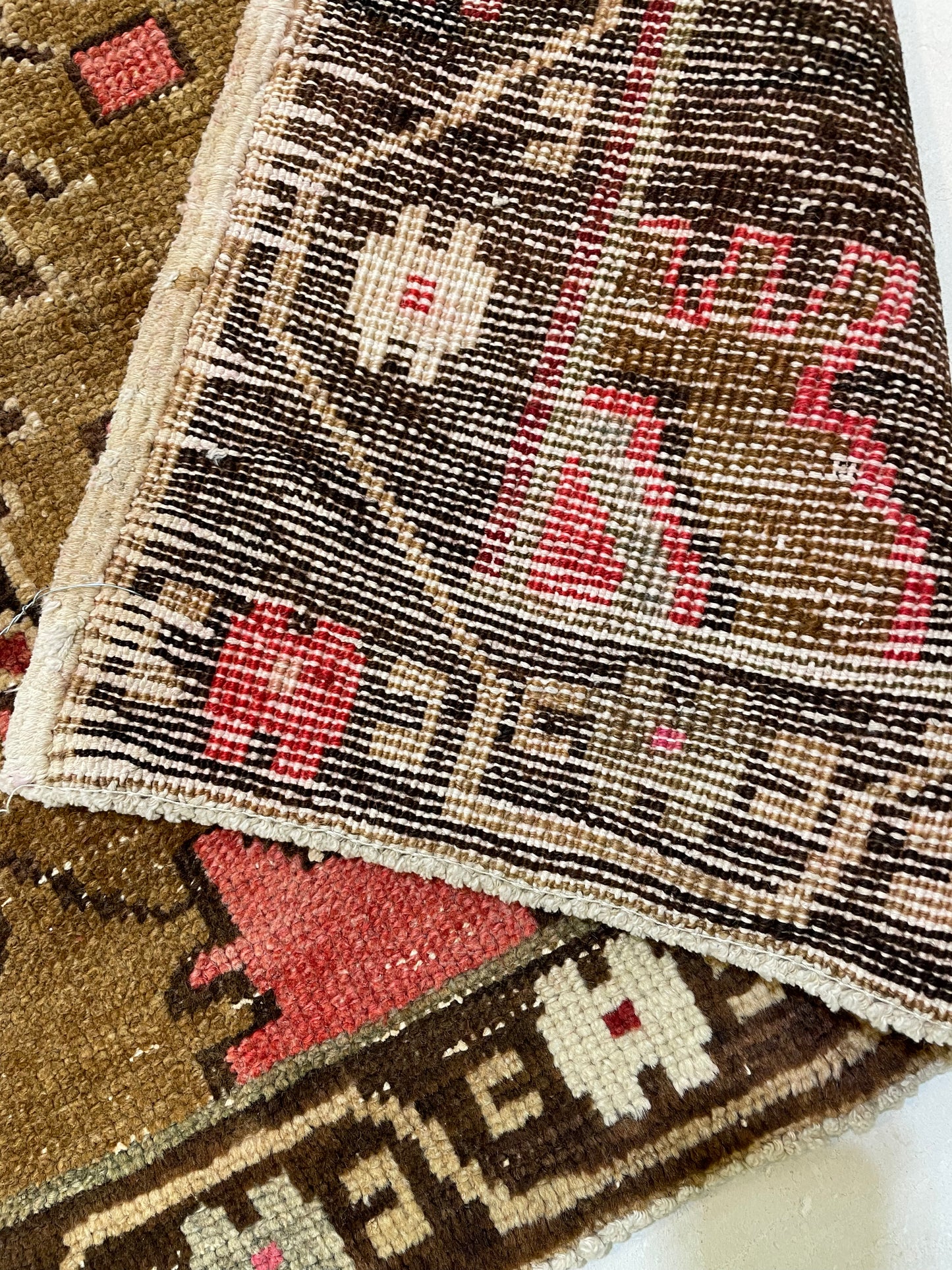 Hand-Knotted Wool Area Rug Turkish Oushak 6'10" x 10'