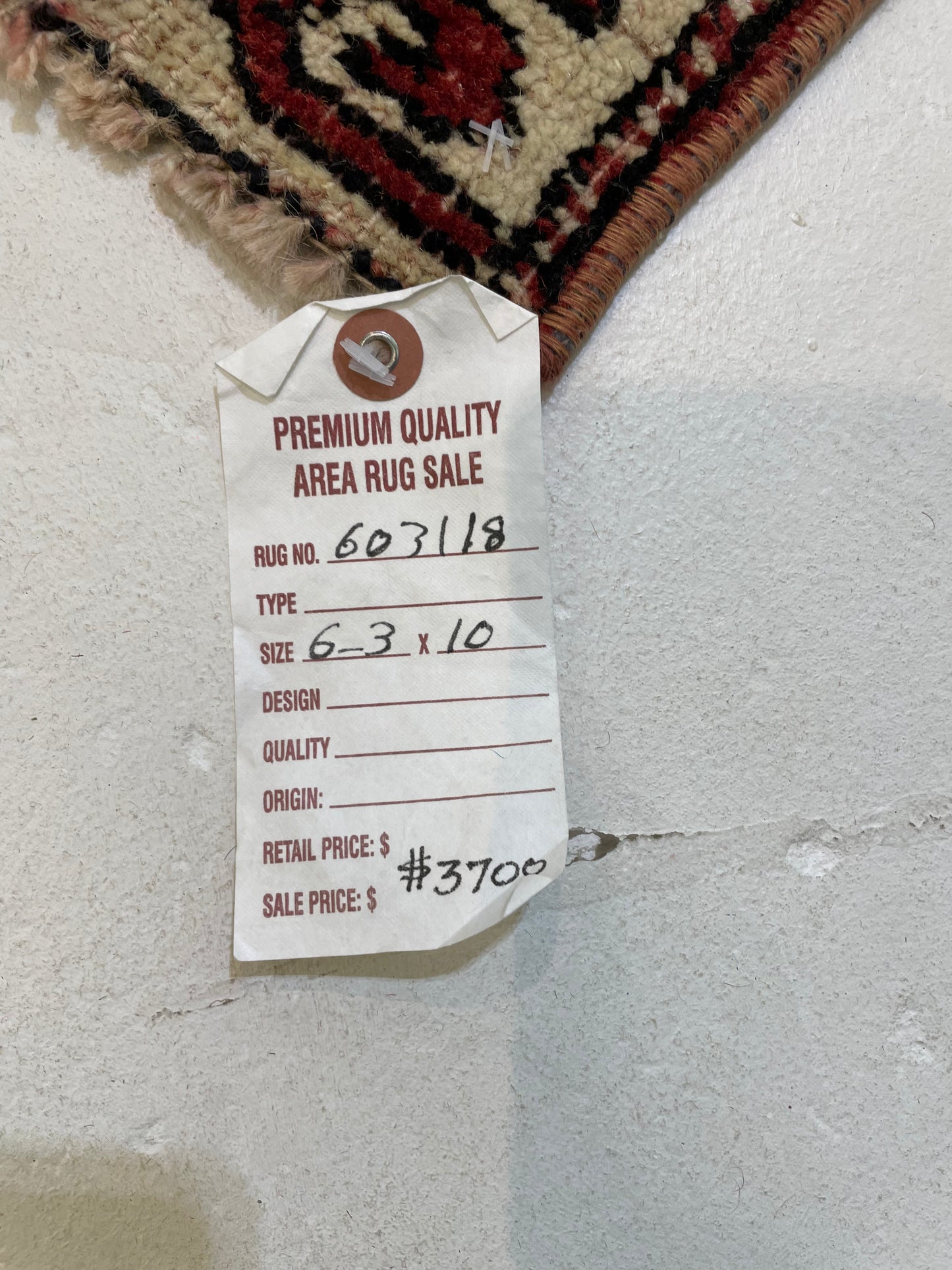 Hand-Knotted Wool Area Rug Turkish Oushak 6'3" x 10'