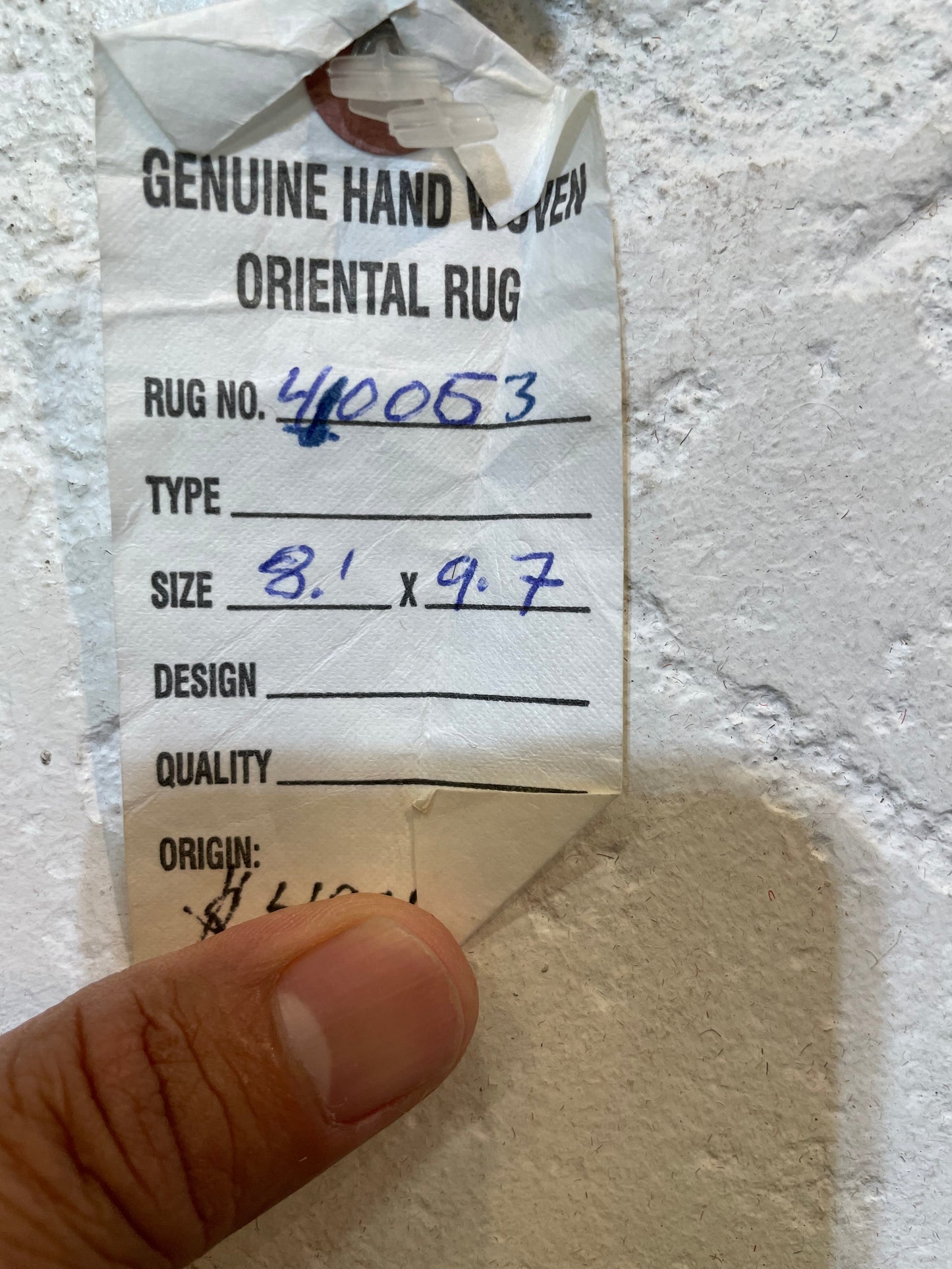 Hand-Knotted Wool Area Rug Turkish Oushak 8'1" x 9'7"