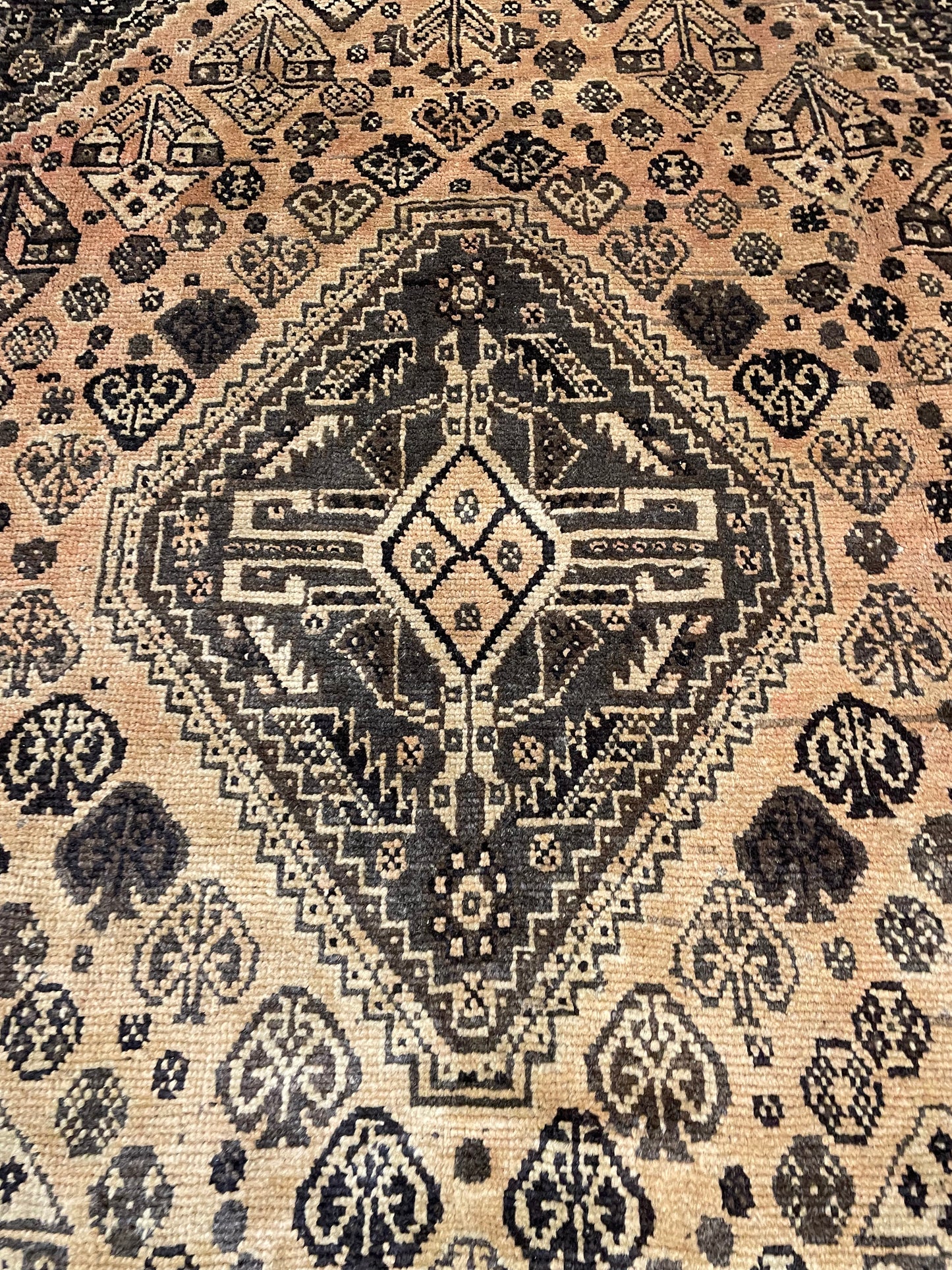 Hand-Knotted Wool Area Rug Turkish Oushak 7'2" x 9'5"