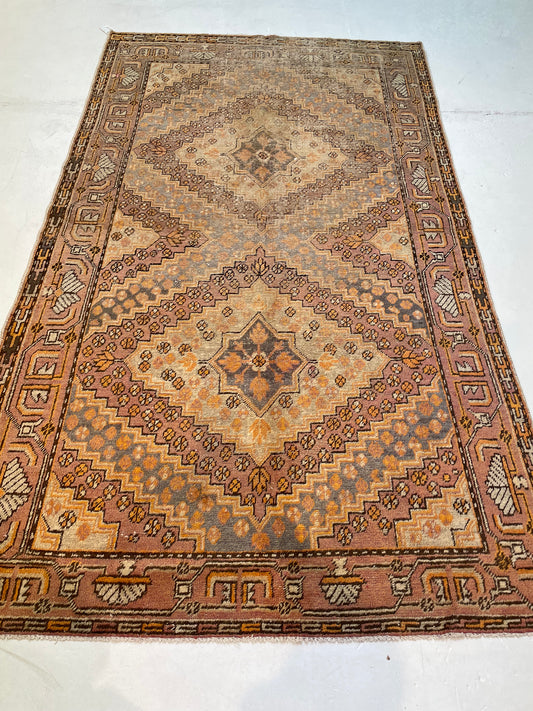 Hand-Knotted Wool Gallery Size Khotan 4'11" x 8'8"