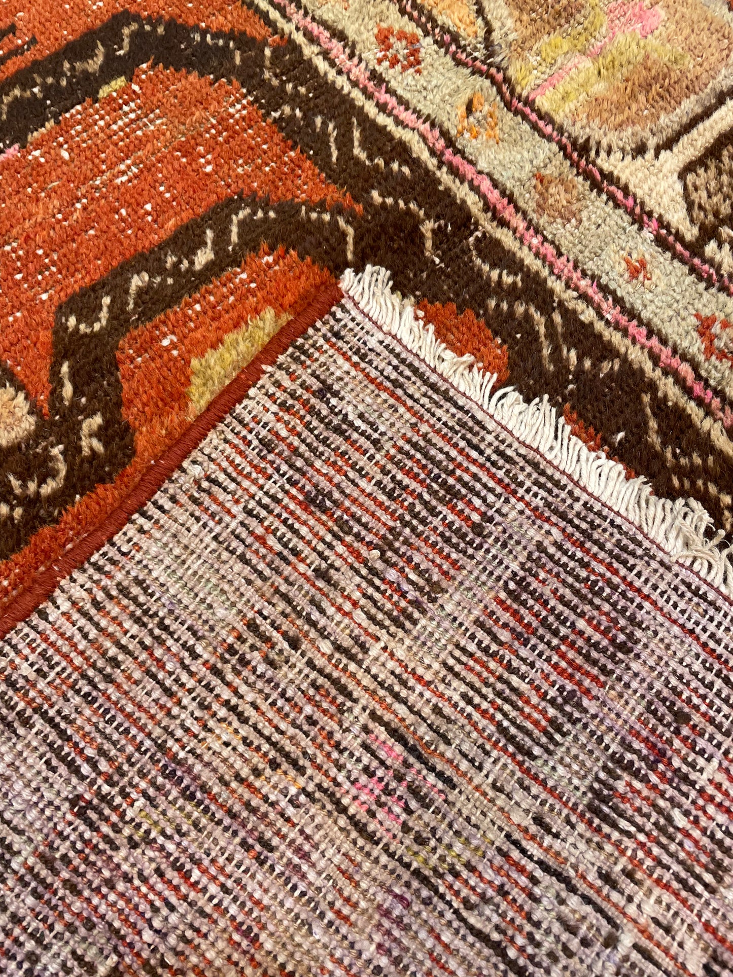 Hand-Knotted Wool Rug Khotan 4'4" x 6'10"